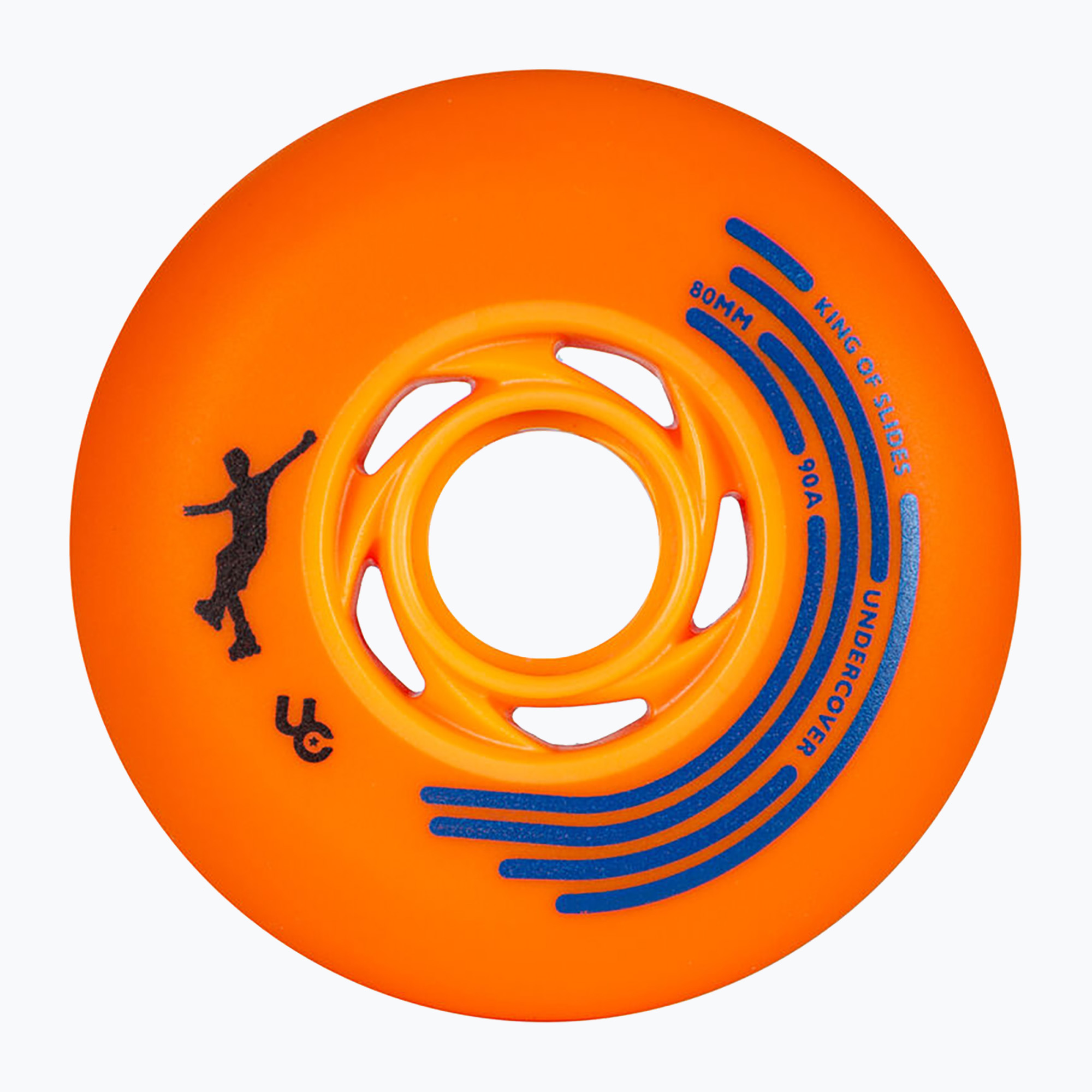 UNDERCOVER WHEELS King of Slides 80 mm/90A rollerblade wheels 4 pcs orange