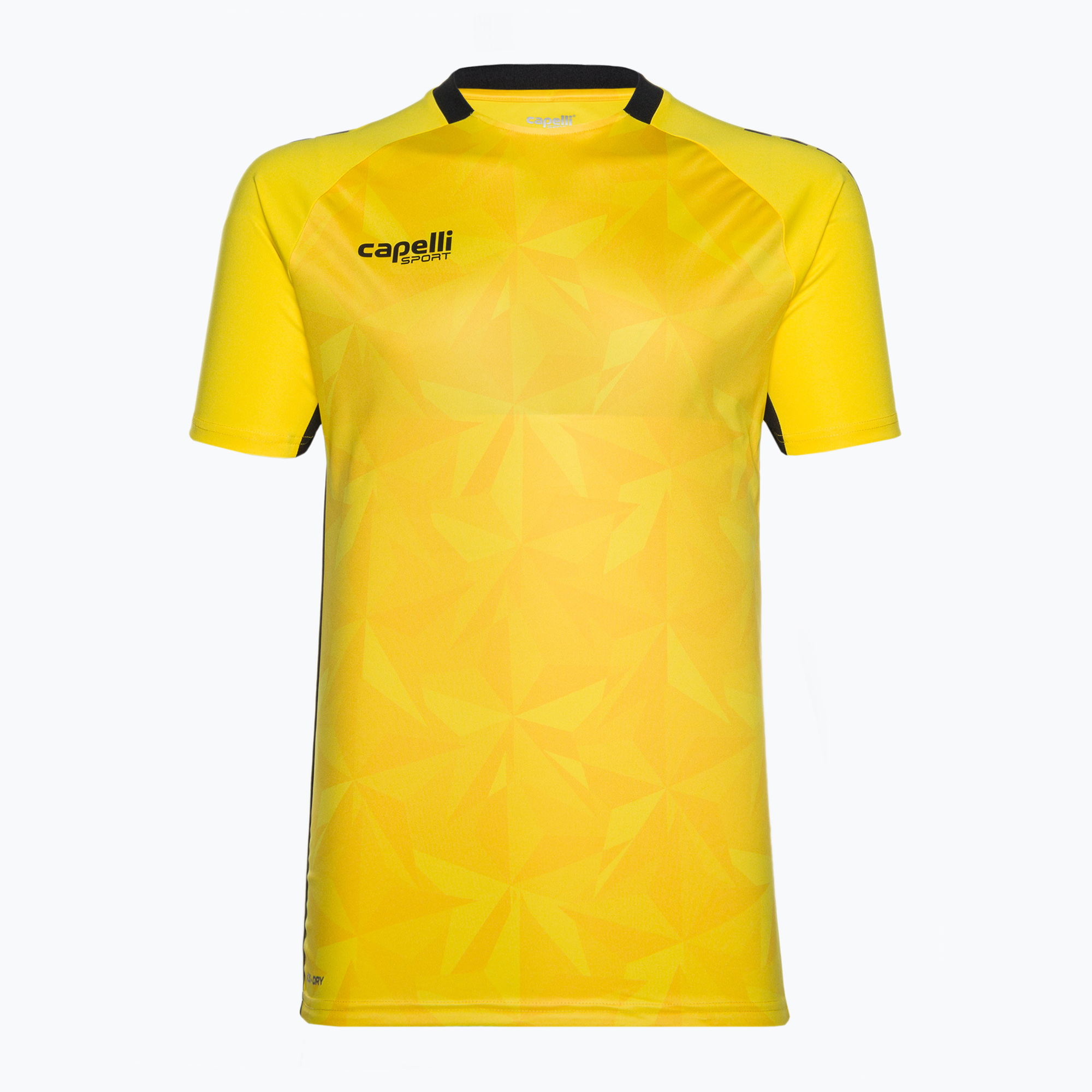 Men's Capelli Pitch Star Goalkeeper team yellow/black football shirt (M)