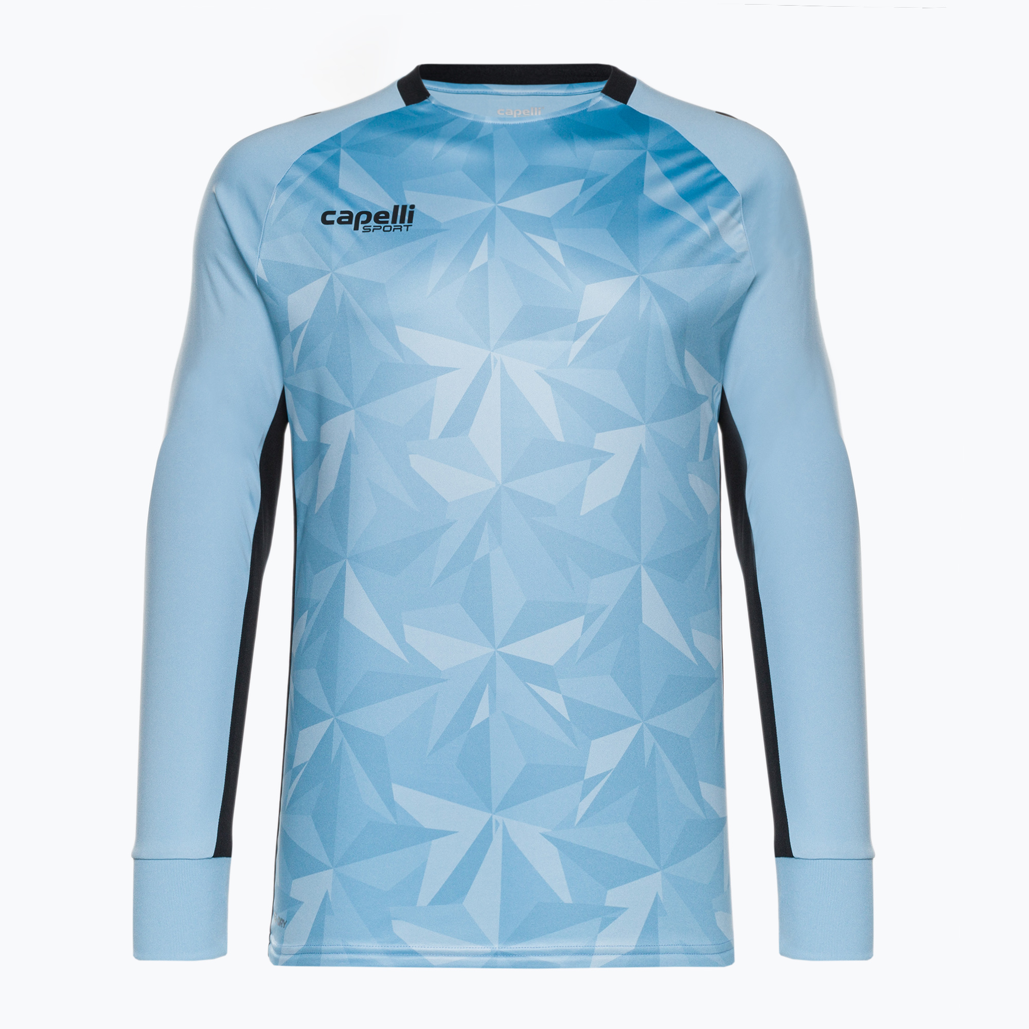 Men's Capelli Pitch Star Goalkeeper football shirt light blue/black (M)