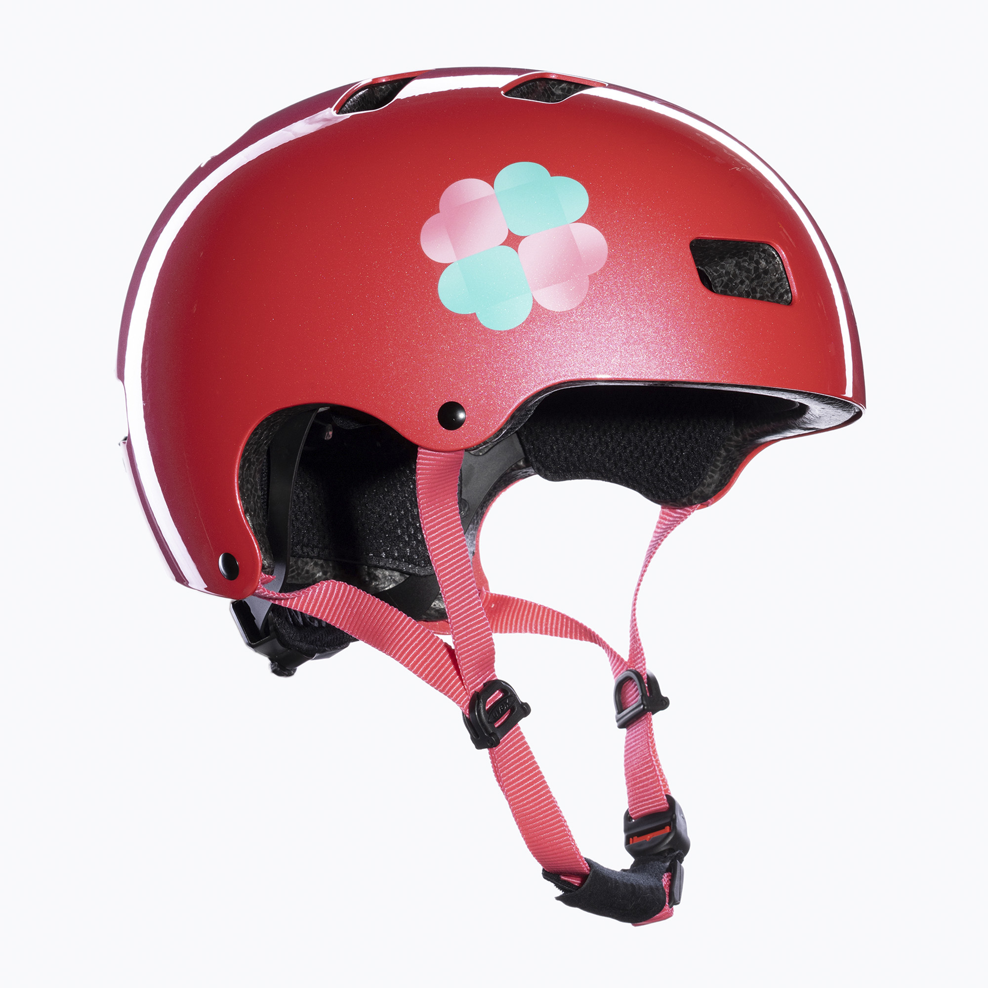 Children's bike helmet UVEX Kid 3 Pink S4148193315 (55-58 cm)