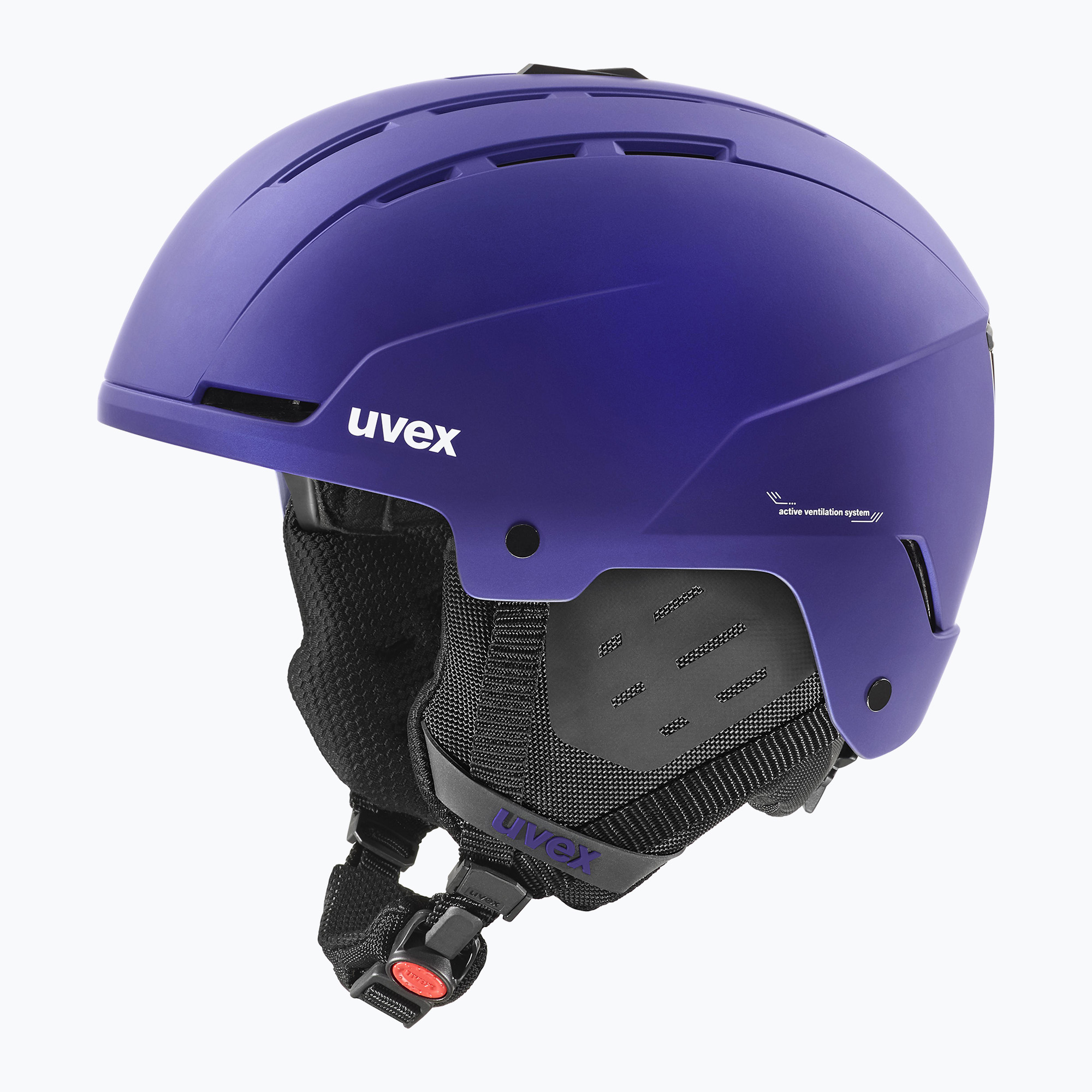Ski helmet UVEX Stance purple bash matt (51-55 cm)