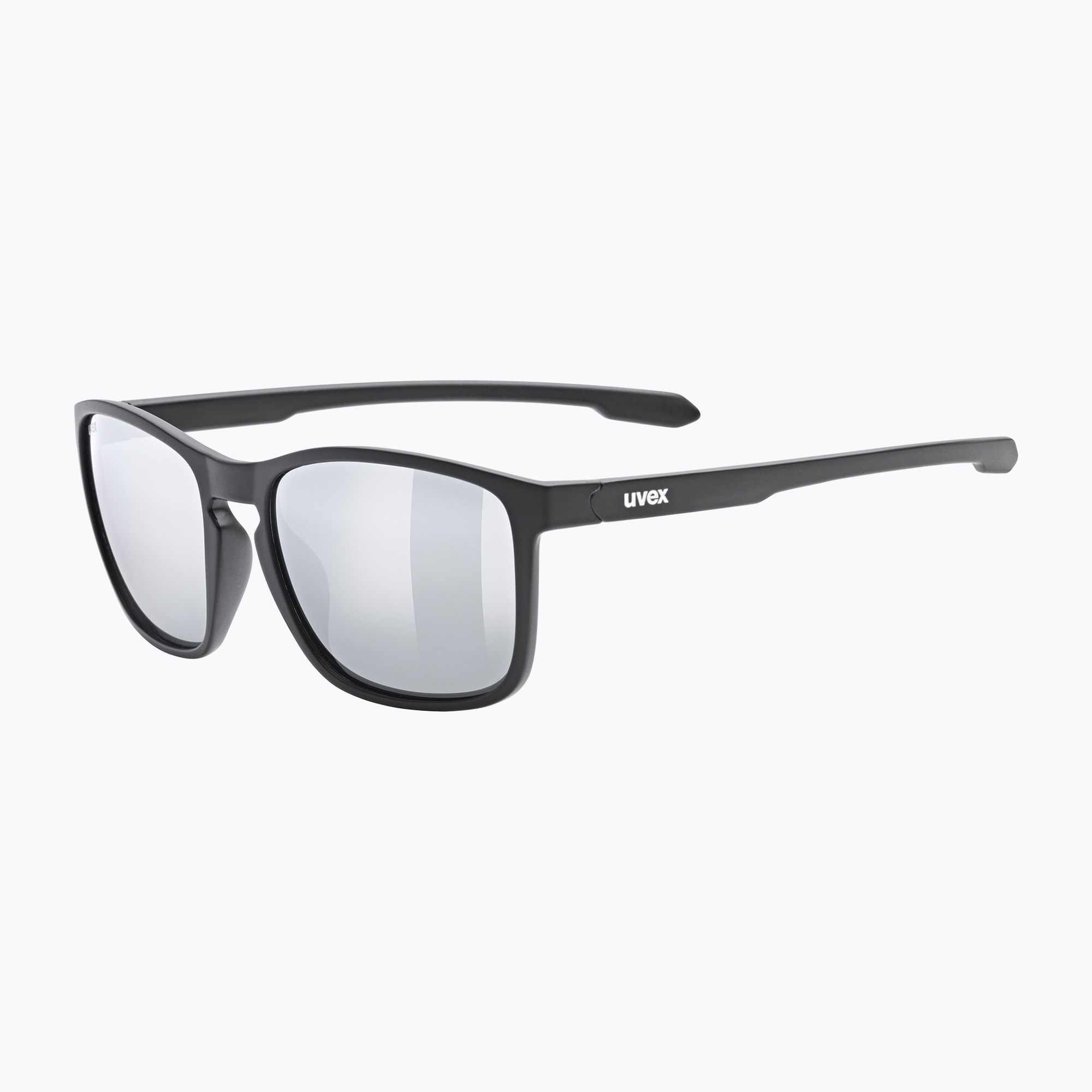 UVEX sunglasses LGL 52 black matt/mirror silver