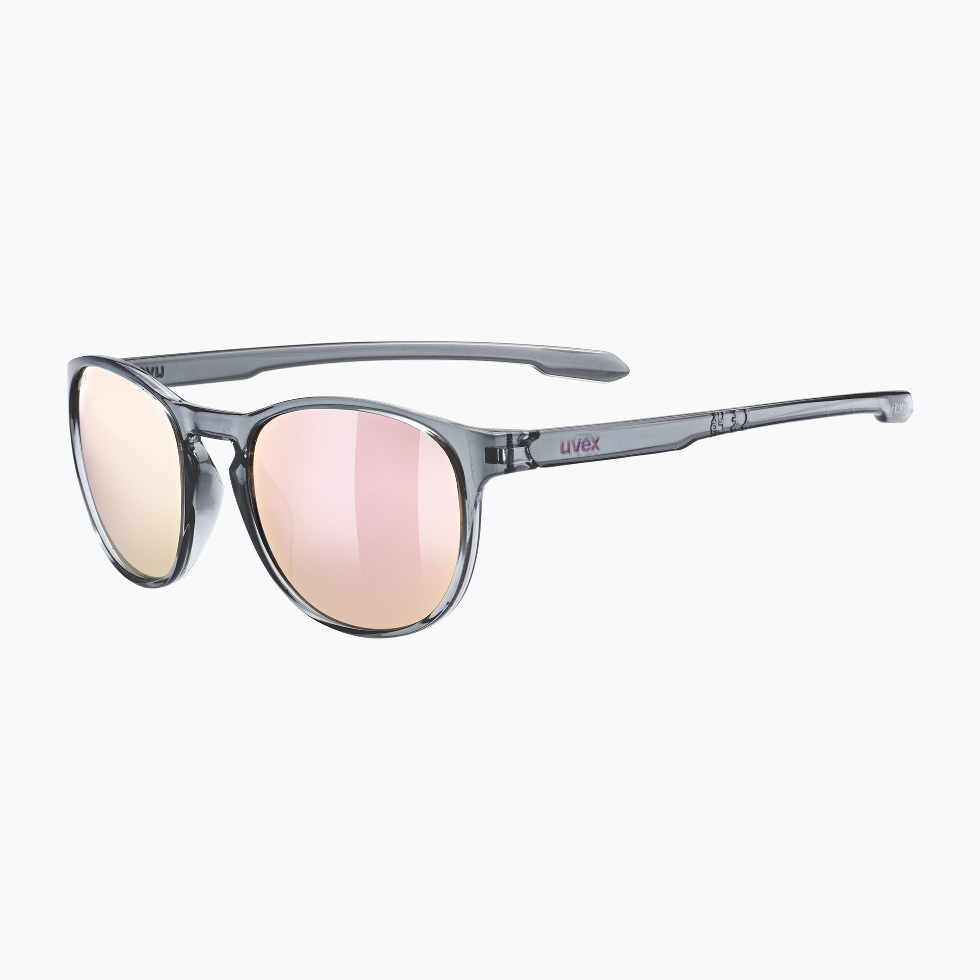 UVEX sunglasses LGL 53 smoke/mirror pink