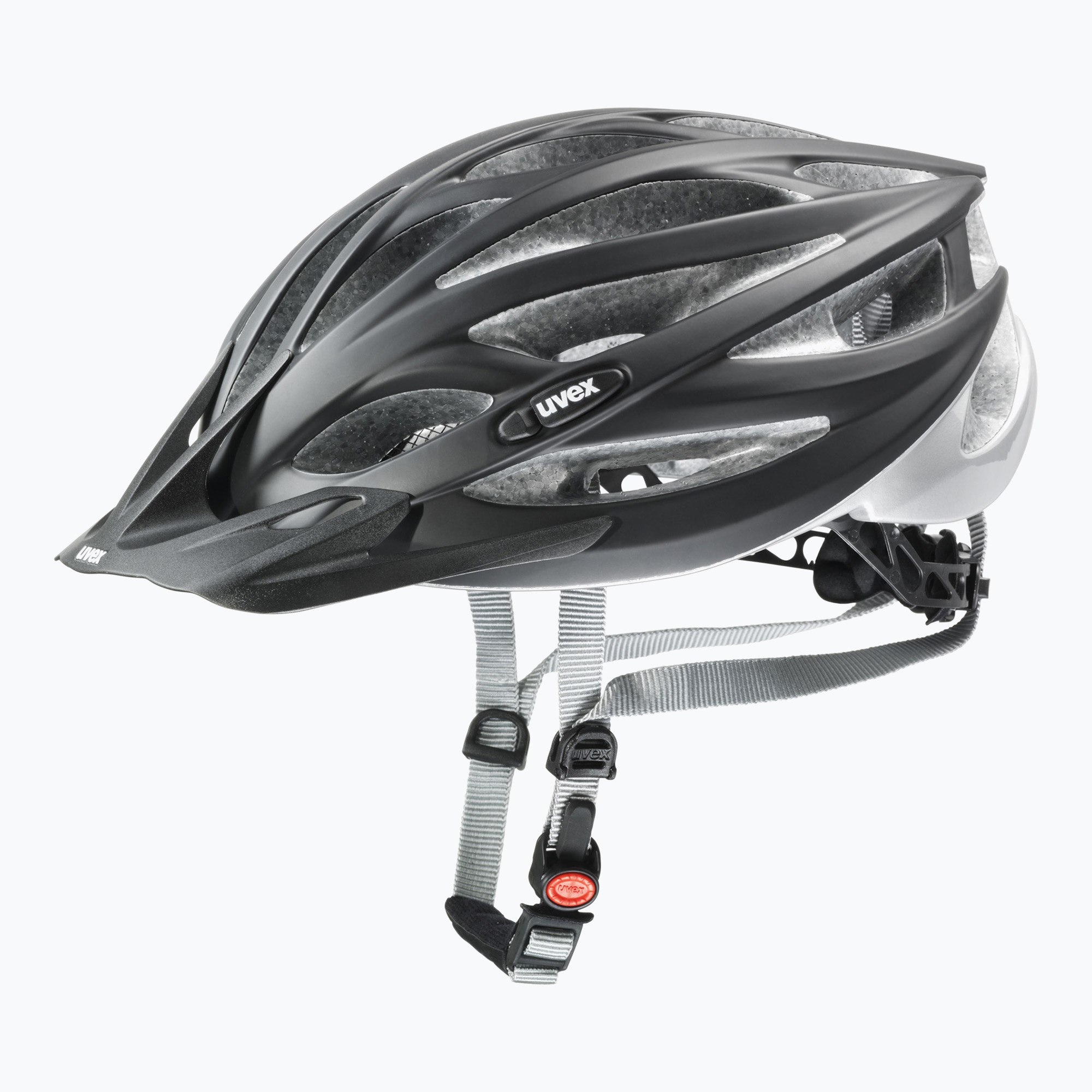 UVEX bike helmet Oversize black matt/silver (61-65 cm)