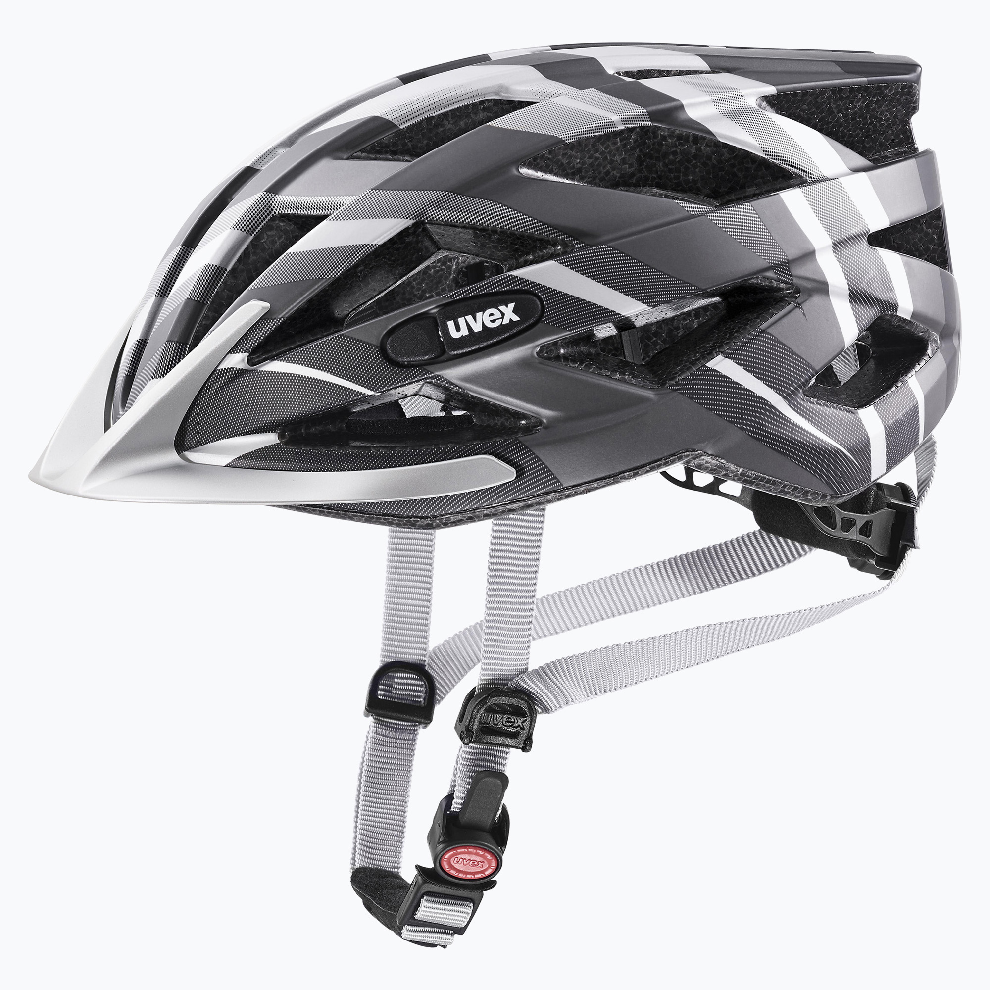 Bicycle helmet UVEX Air Wing CC black / silver matt (52-57 cm)