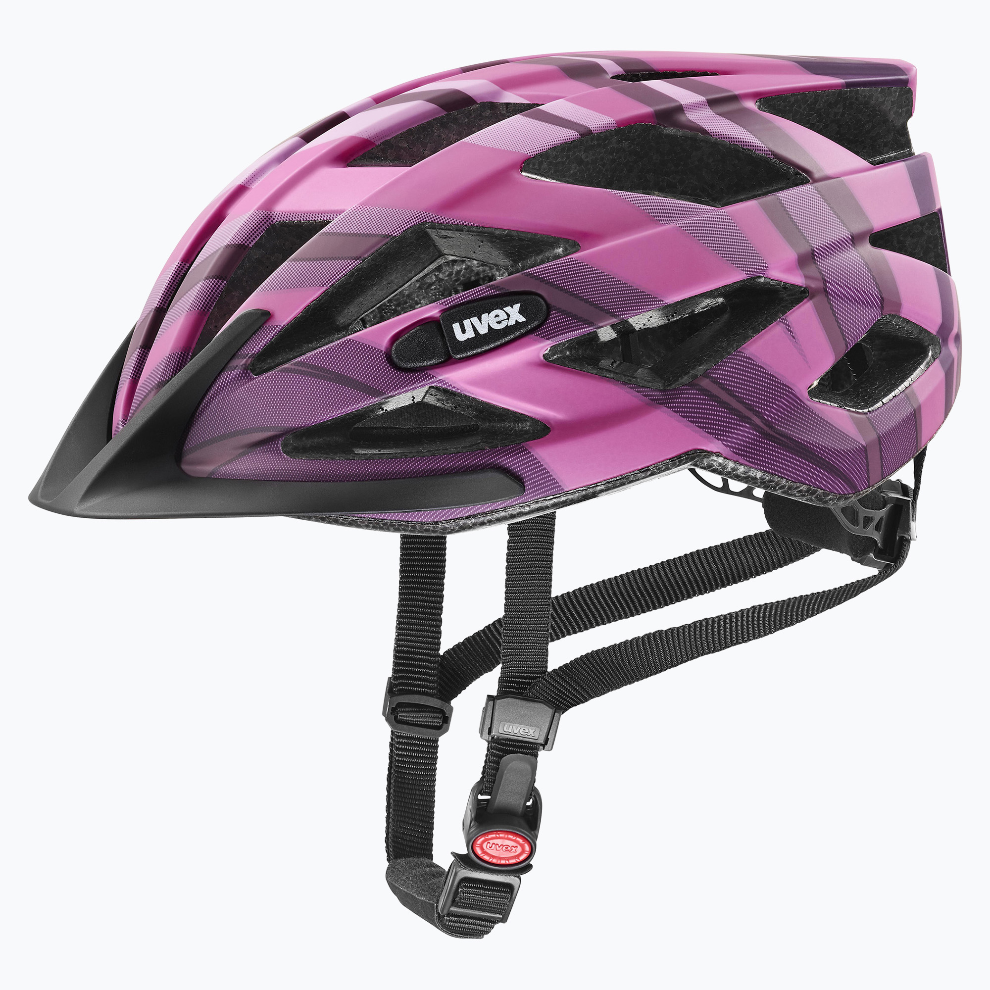 Bicycle helmet UVEX Air Wing CC plum / pink matt (52-57 cm)