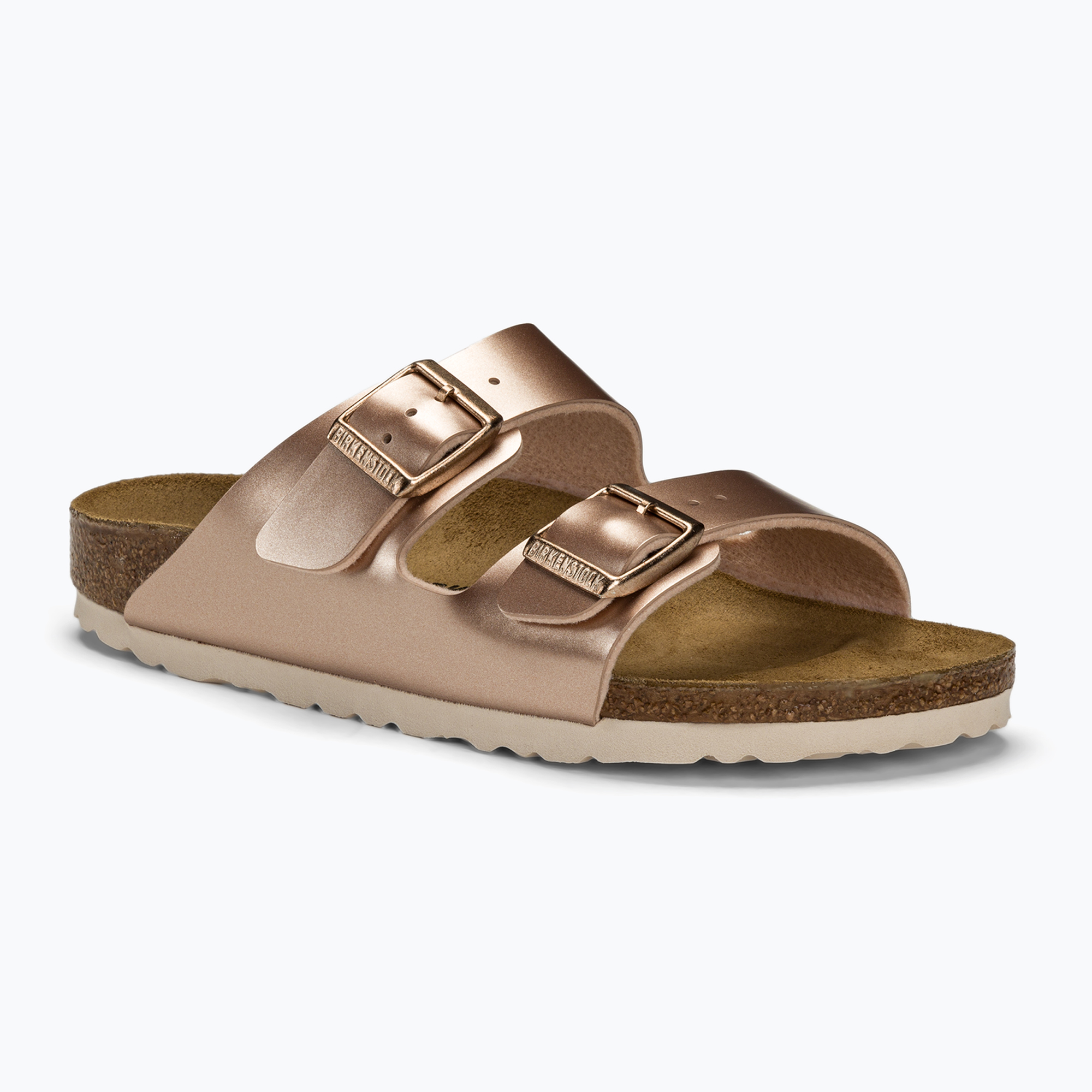 BIRKENSTOCK children's flip-flops Arizona BF Narrow electric metallic copper