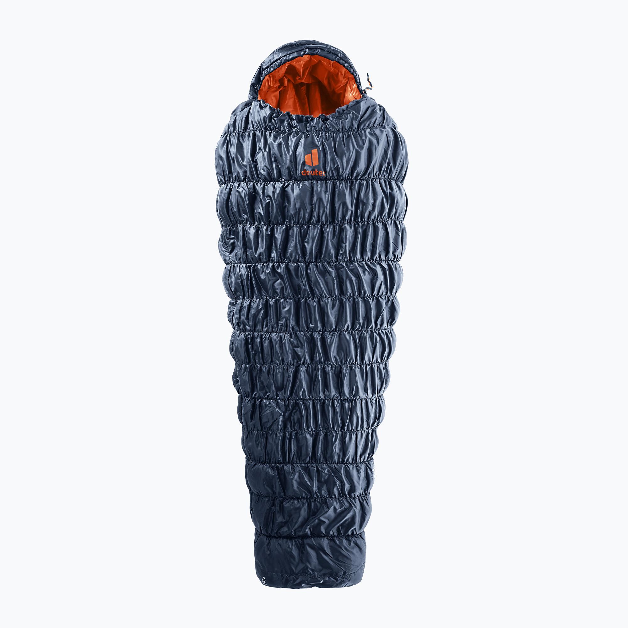Deuter Exosphere 0° ink/paprika sleeping bag (Right)