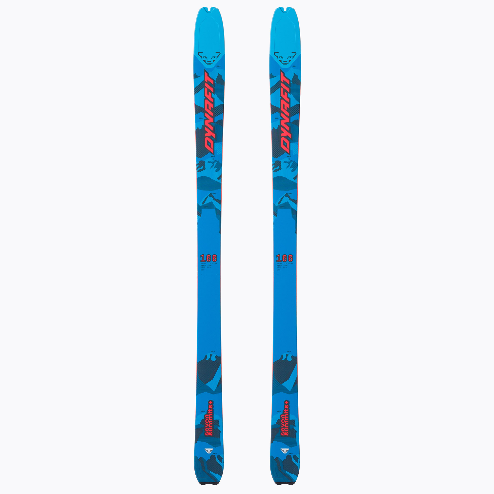 Men's DYNAFIT Seven Summits skis blue 08-0000048488 (166 cm)