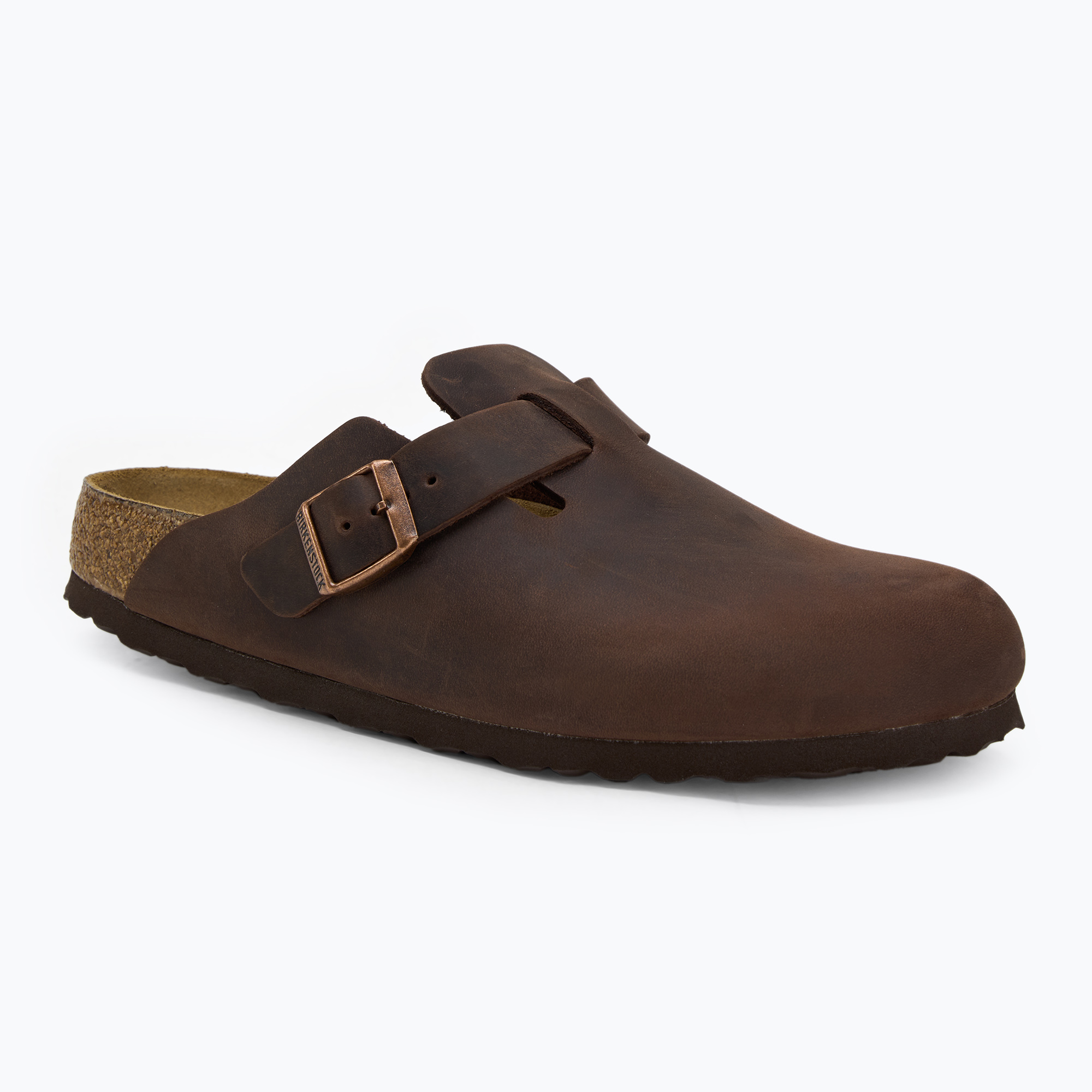 BIRKENSTOCK Boston SFB LEOI Narrow habana flip-flops (38 EU)