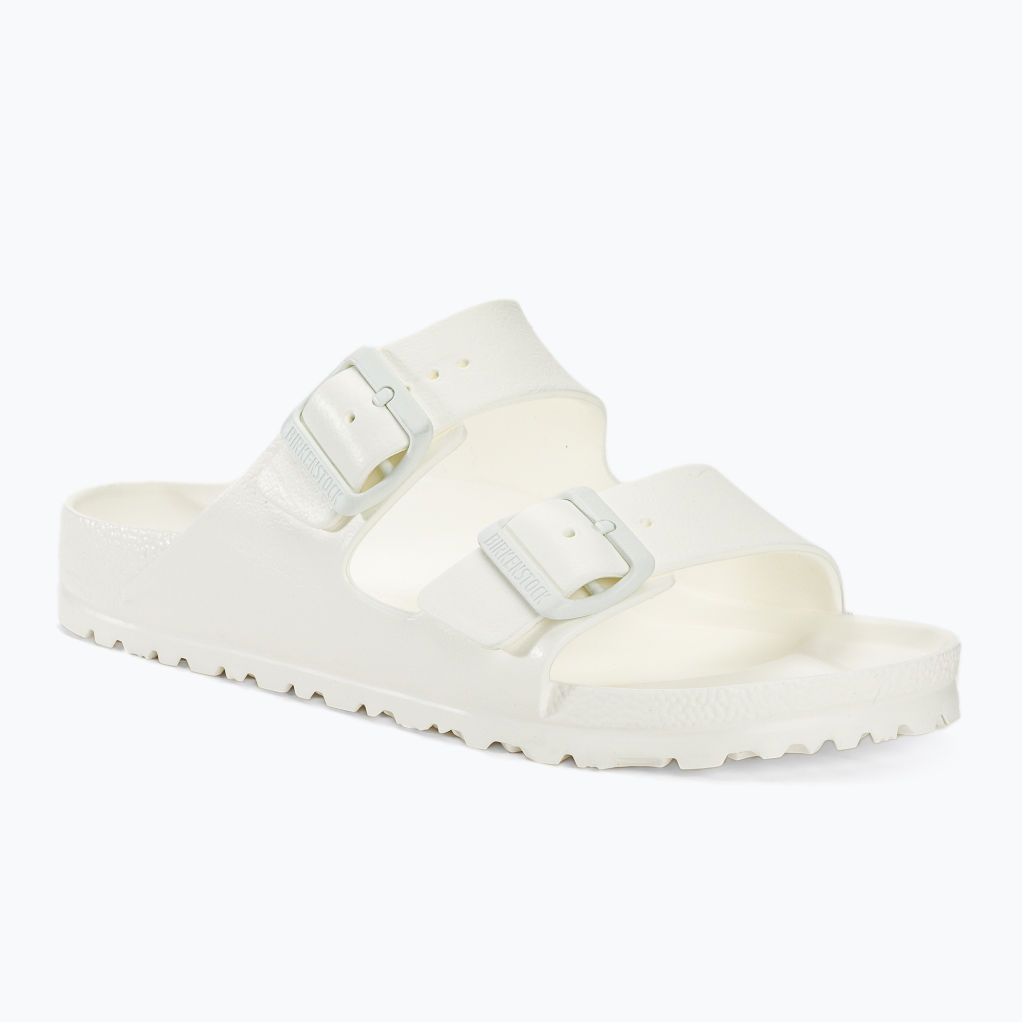 BIRKENSTOCK Arizona EVA Narrow white slides (38 EU)