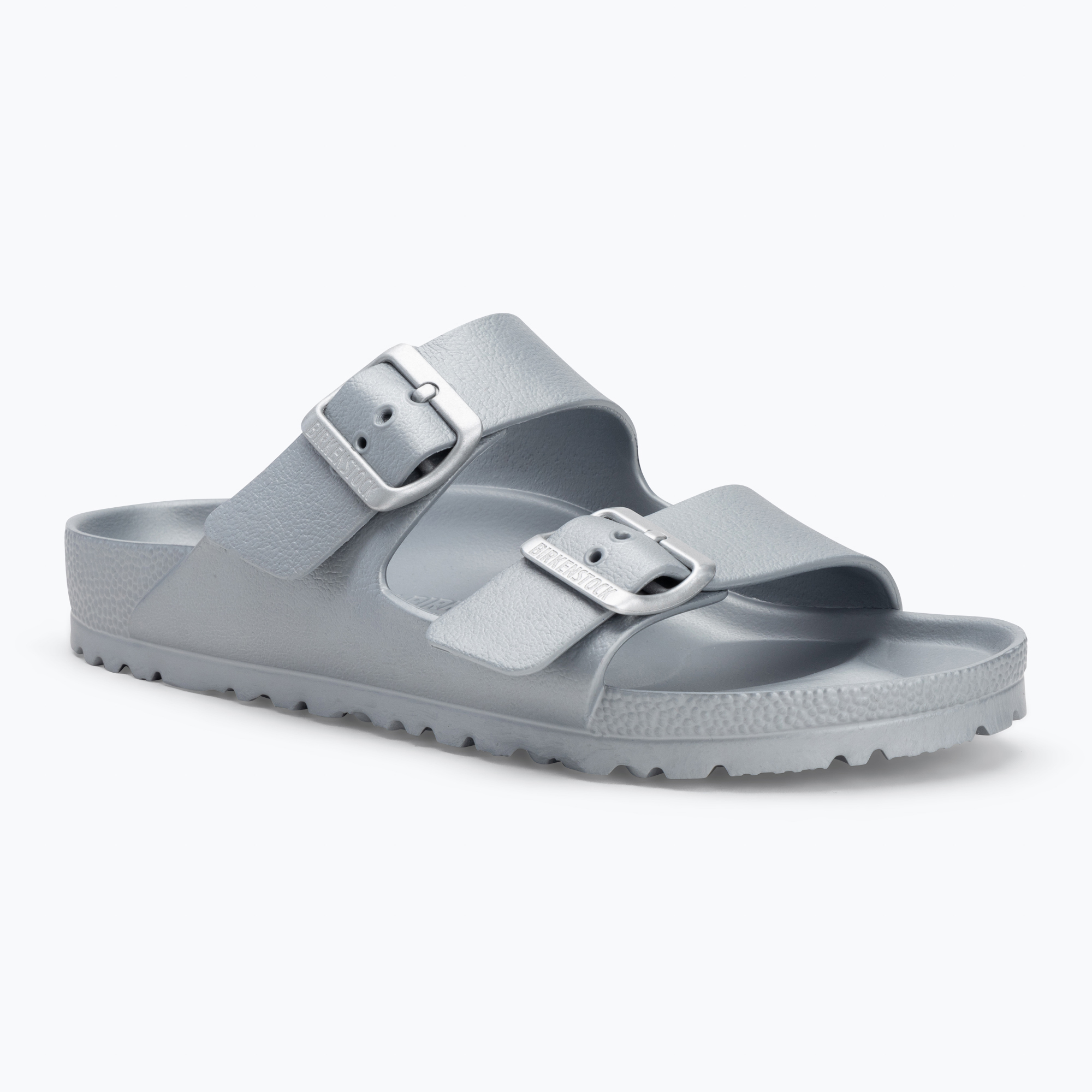 Slides BIRKENSTOCK Arizona EVA Narrow metallic silver (41 EU)