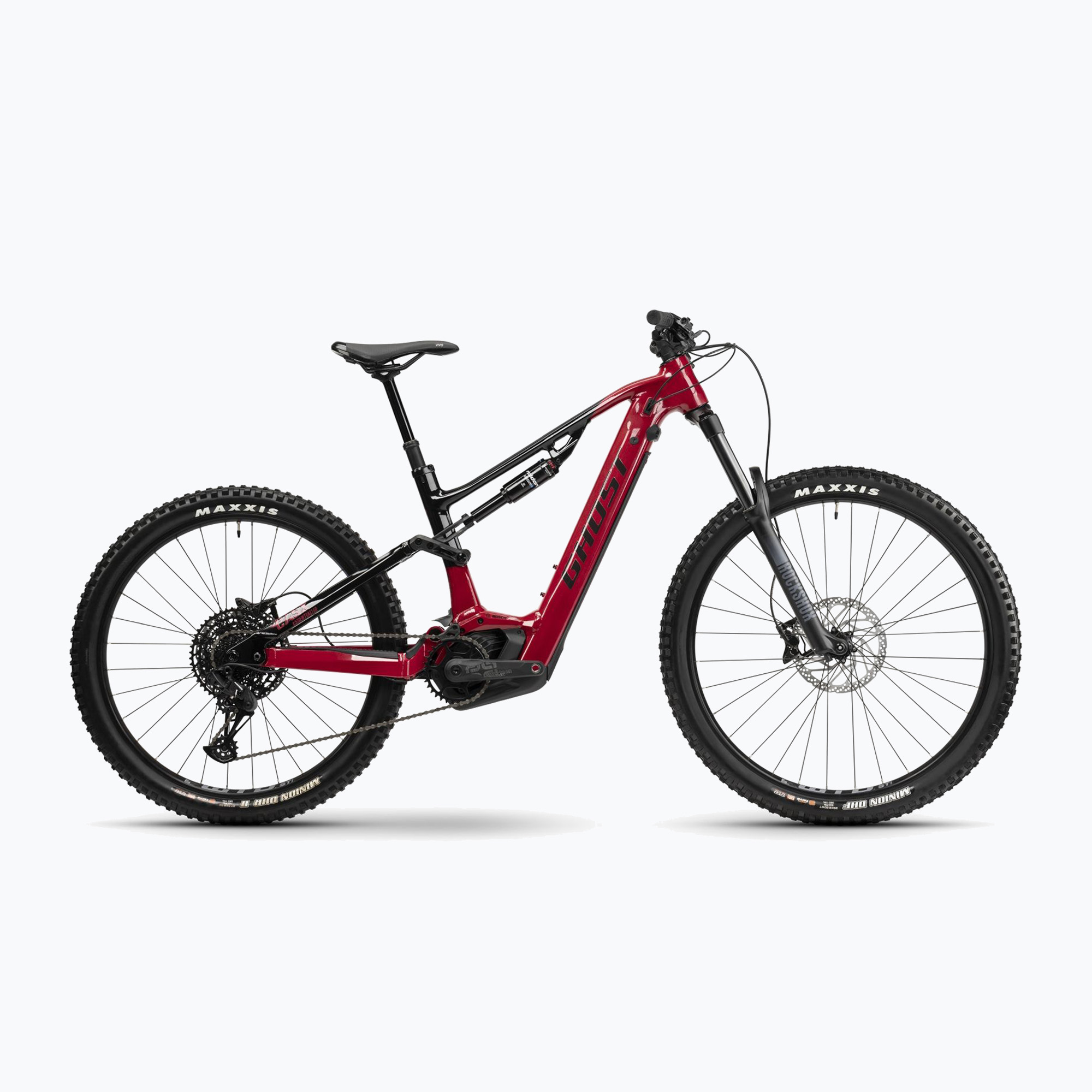 Electric bike GHOST E-ASX 160 Universal 625Wh met. rusted red/black glossy/matt (XL)