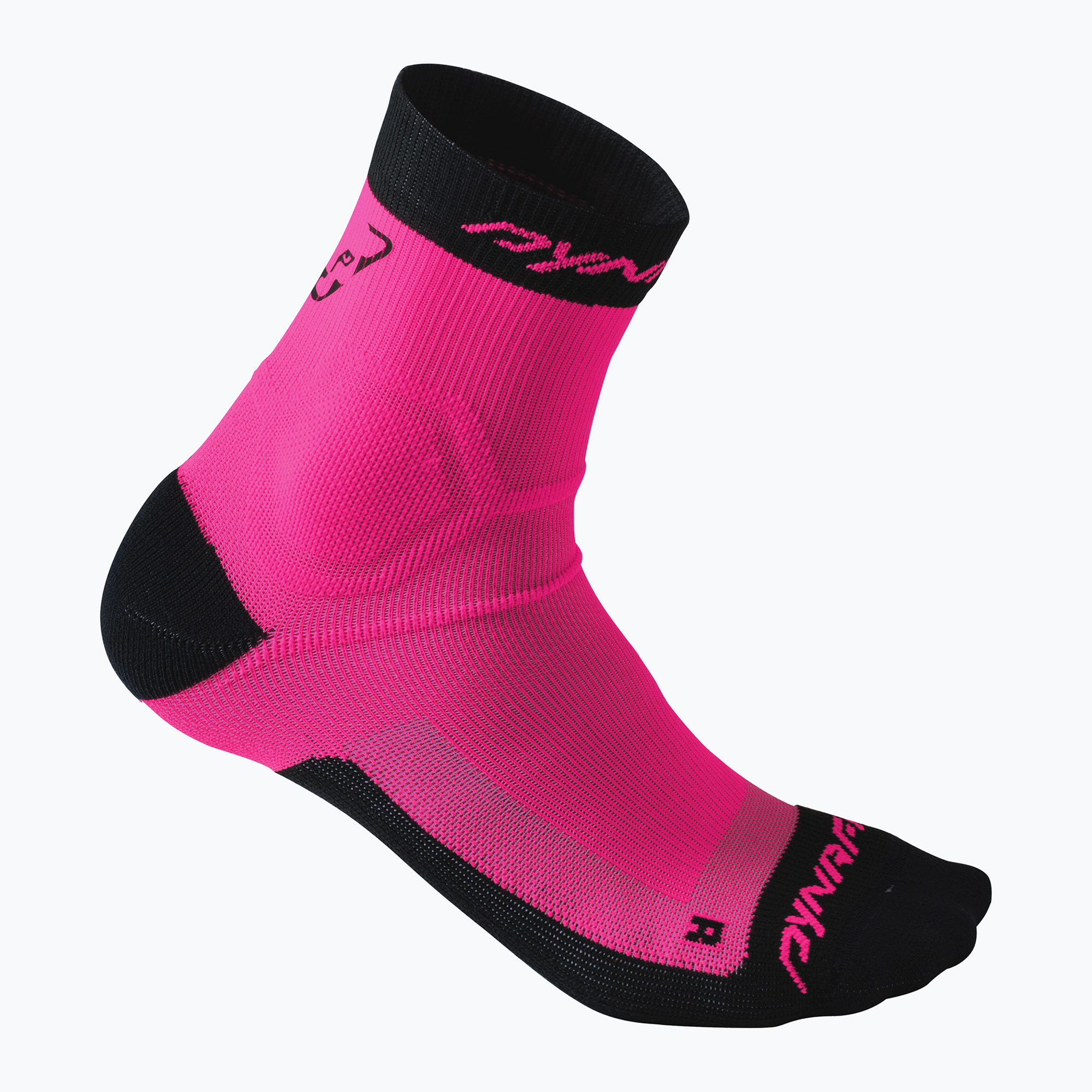 DYNAFIT Alpine SK pink glo running socks (43-46 EU)