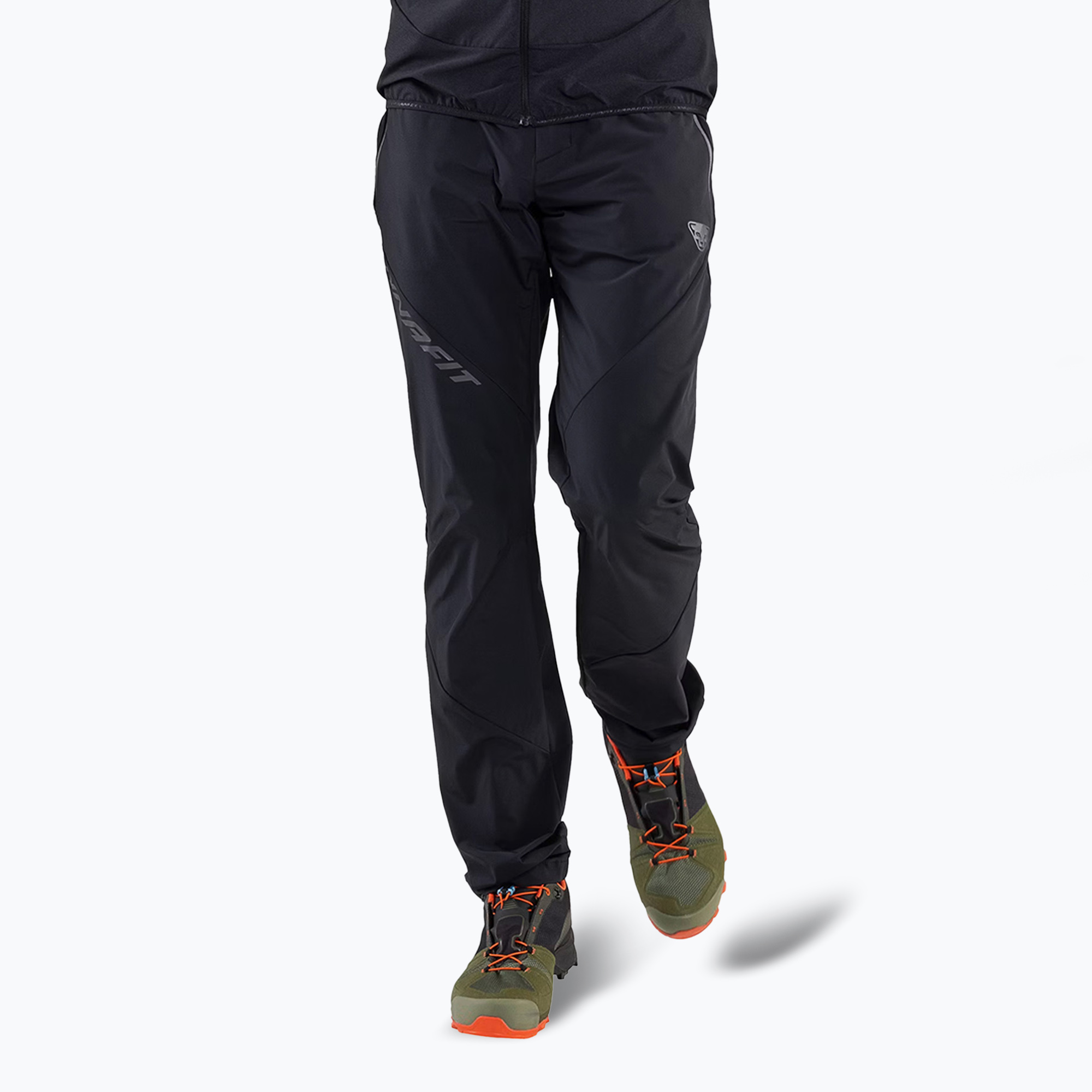 Men's DYNAFIT Transalper Light Dynastretch trekking trousers black out