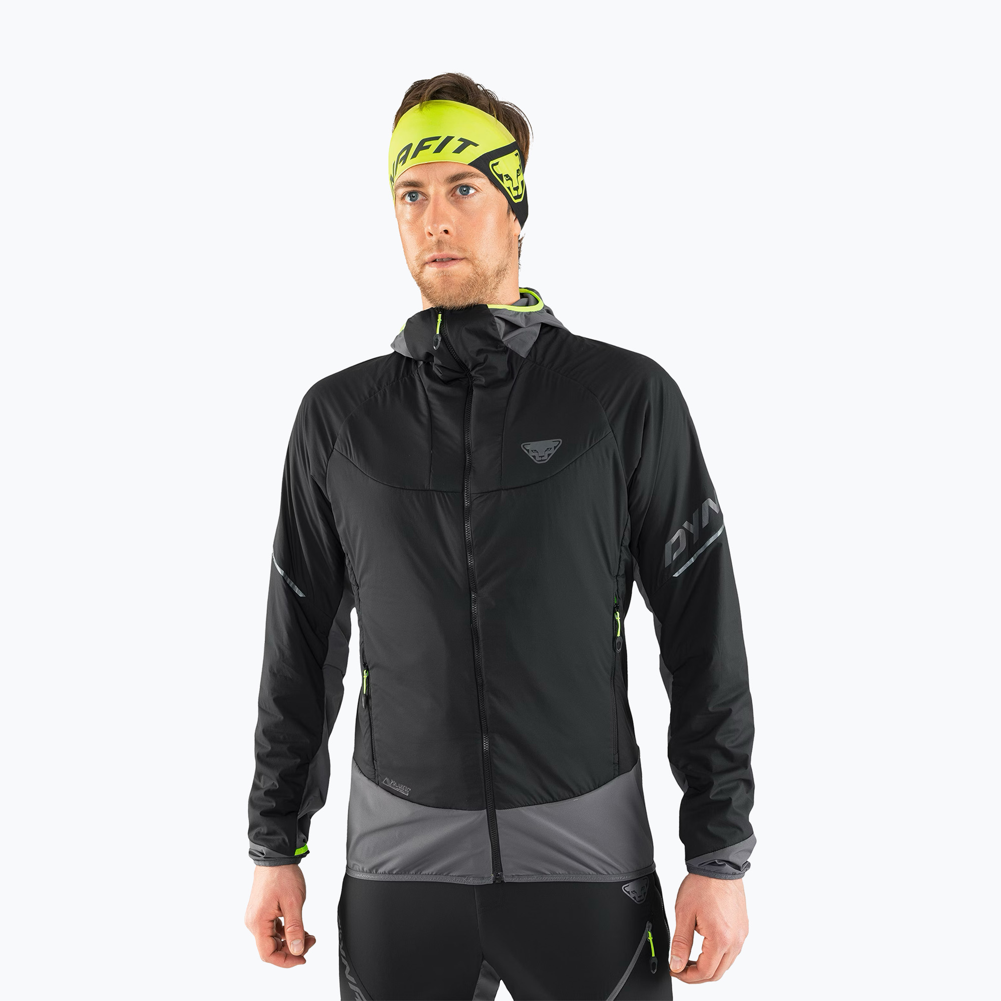 Men's DYNAFIT Mezzalama Polartec Alpha black out/magnet jacket (M)