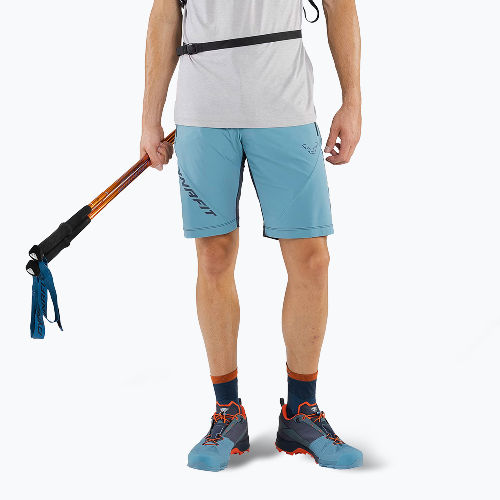 DYNAFIT Transalper Light Dynastretch men's trekking shorts storm blue