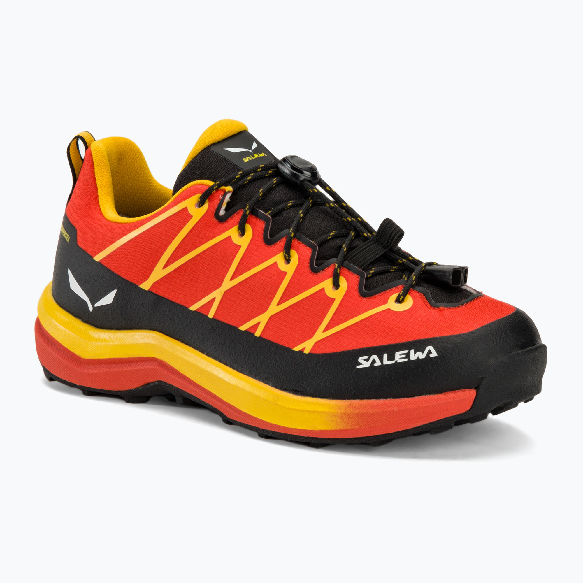 Salewa Wildfire 2 Ptx red orange/gold children's trekking boots (32 (13 UK))