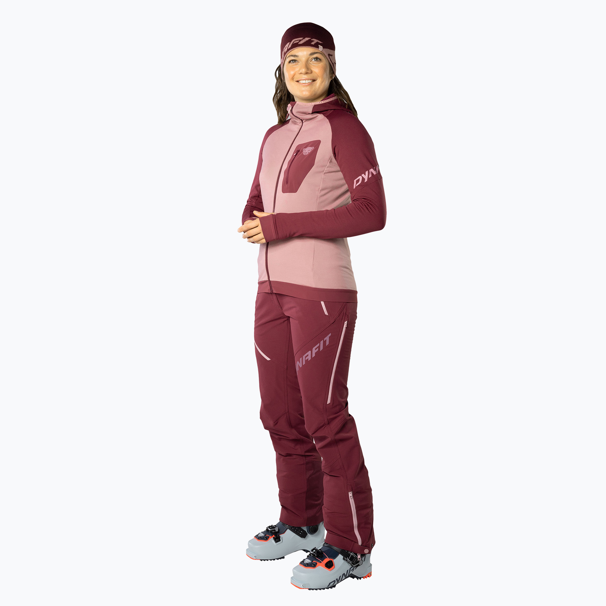 DYNAFIT women's skit trousers Mercury 2 DST burgundy (38)