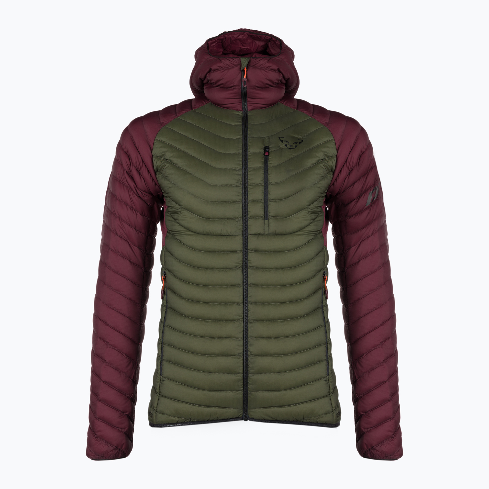 Men's DYNAFIT Radical Dwn RDS Hood skit jacket burgundy (XL)