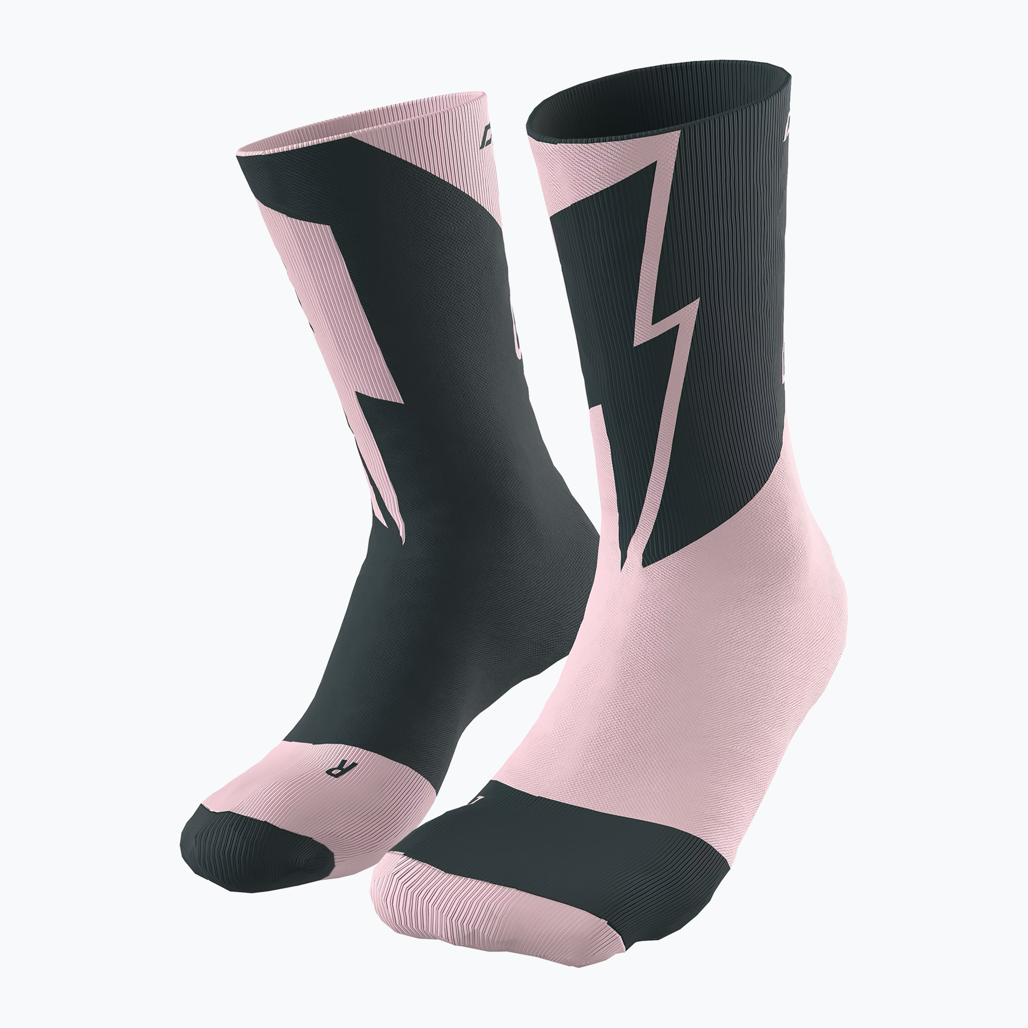 DYNAFIT No Pain No Gain socks pale rose/bluberry (39-42 EU)