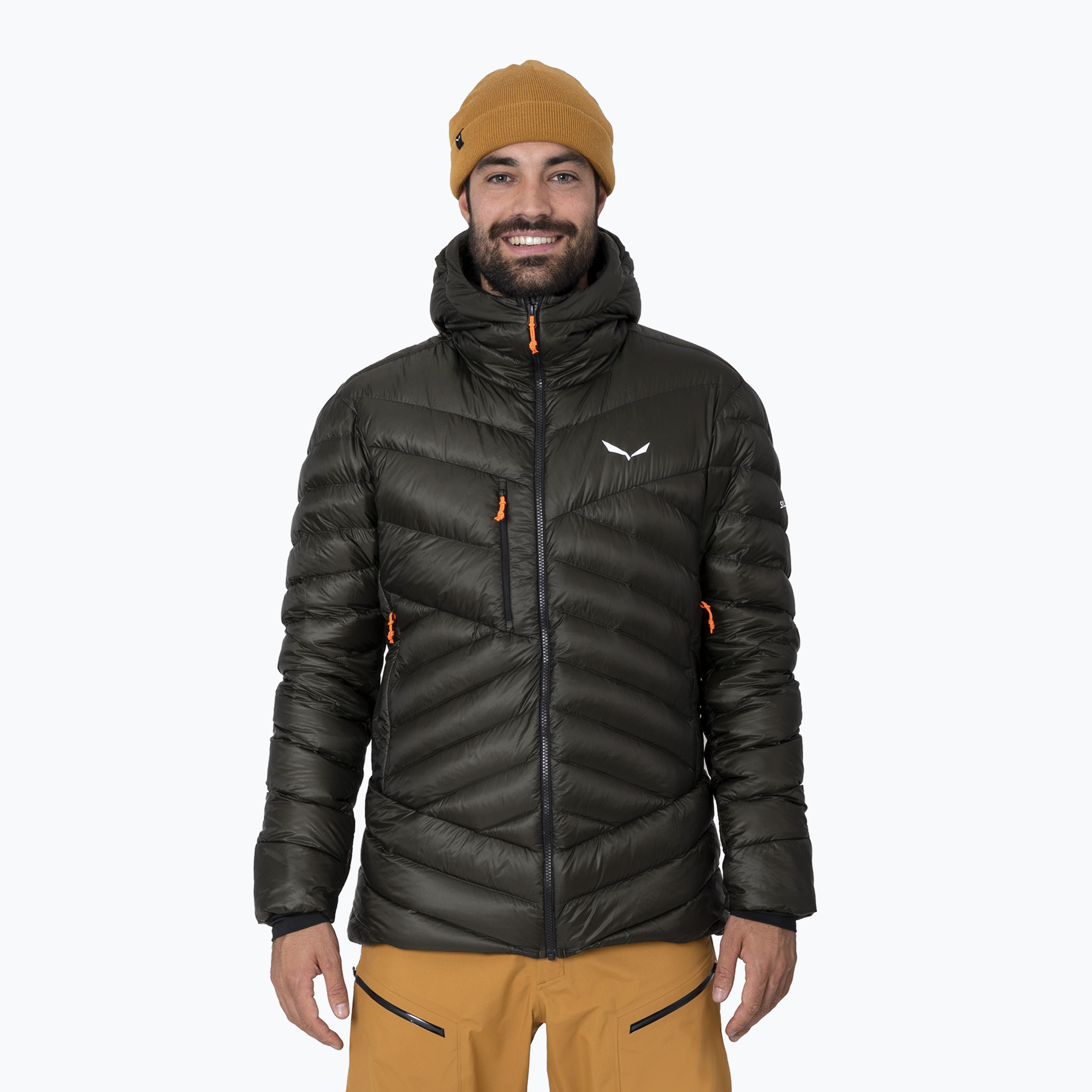 Men's Salewa Ortles Med 3 Rds Dwn down jacket dark olive (46/S)