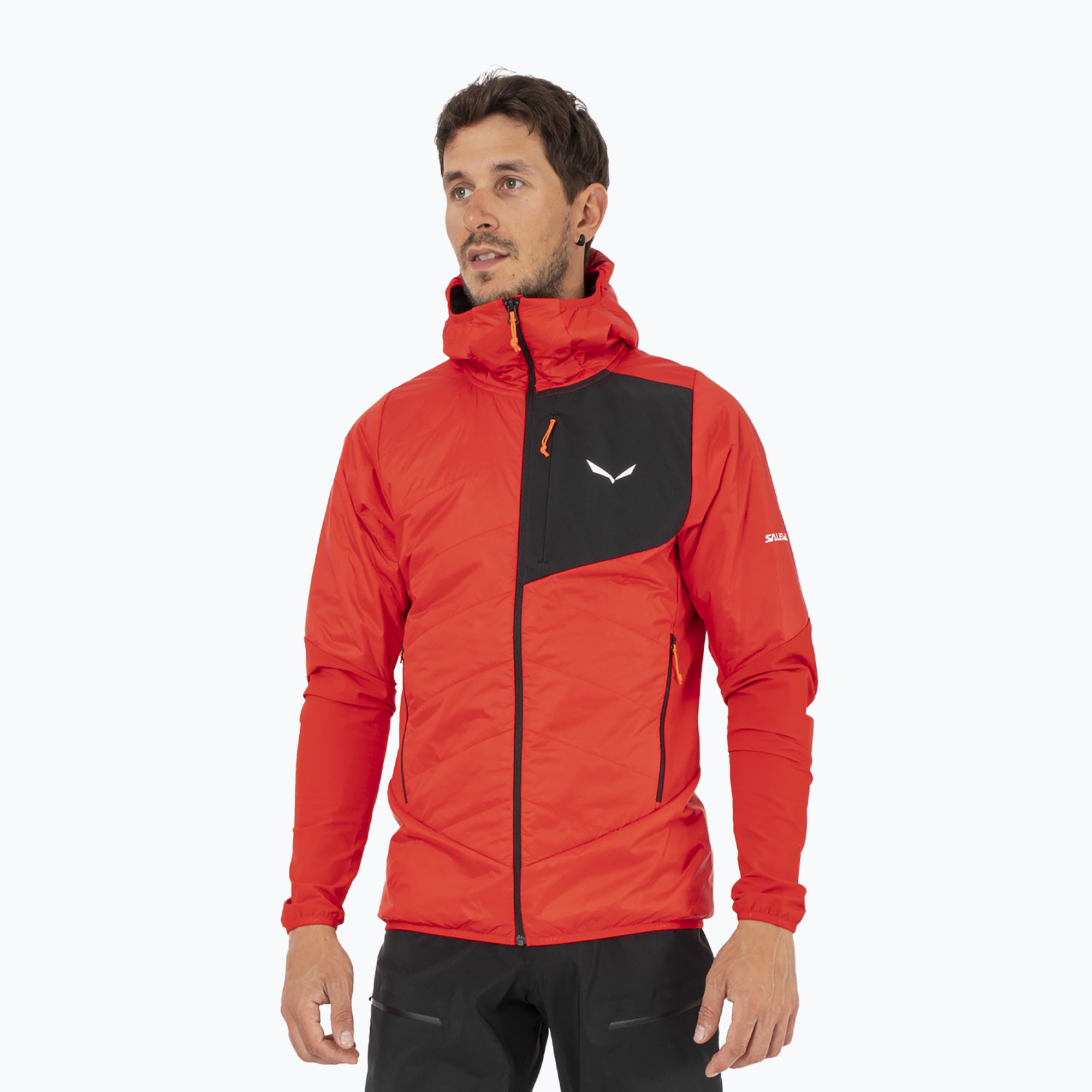 Men's Salewa Ortles Hyb Twr flame hybrid jacket (46/S)