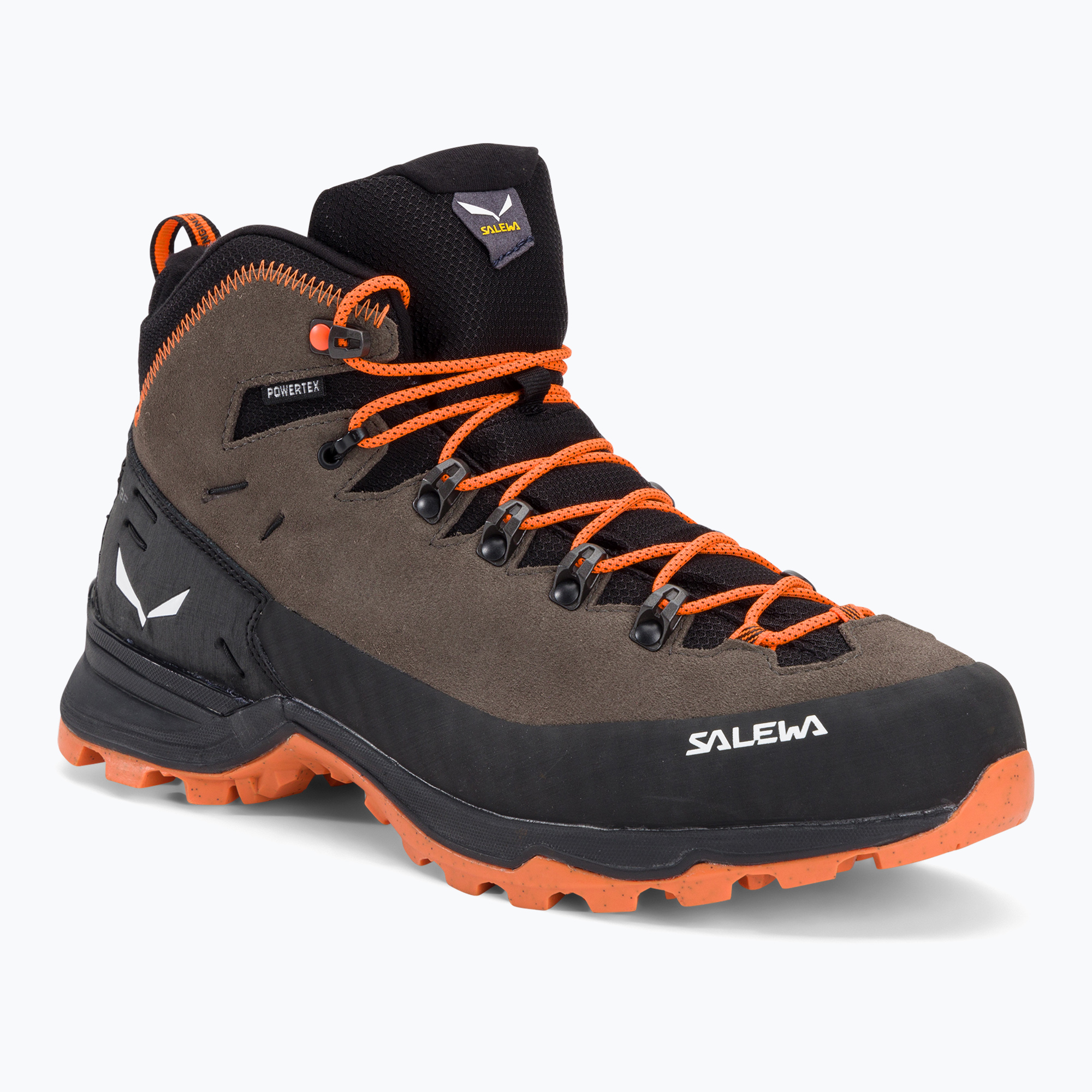 Salewa men's Alp Mate Winter Mid WP bungee cord/black trekking boots (47 (12 UK))