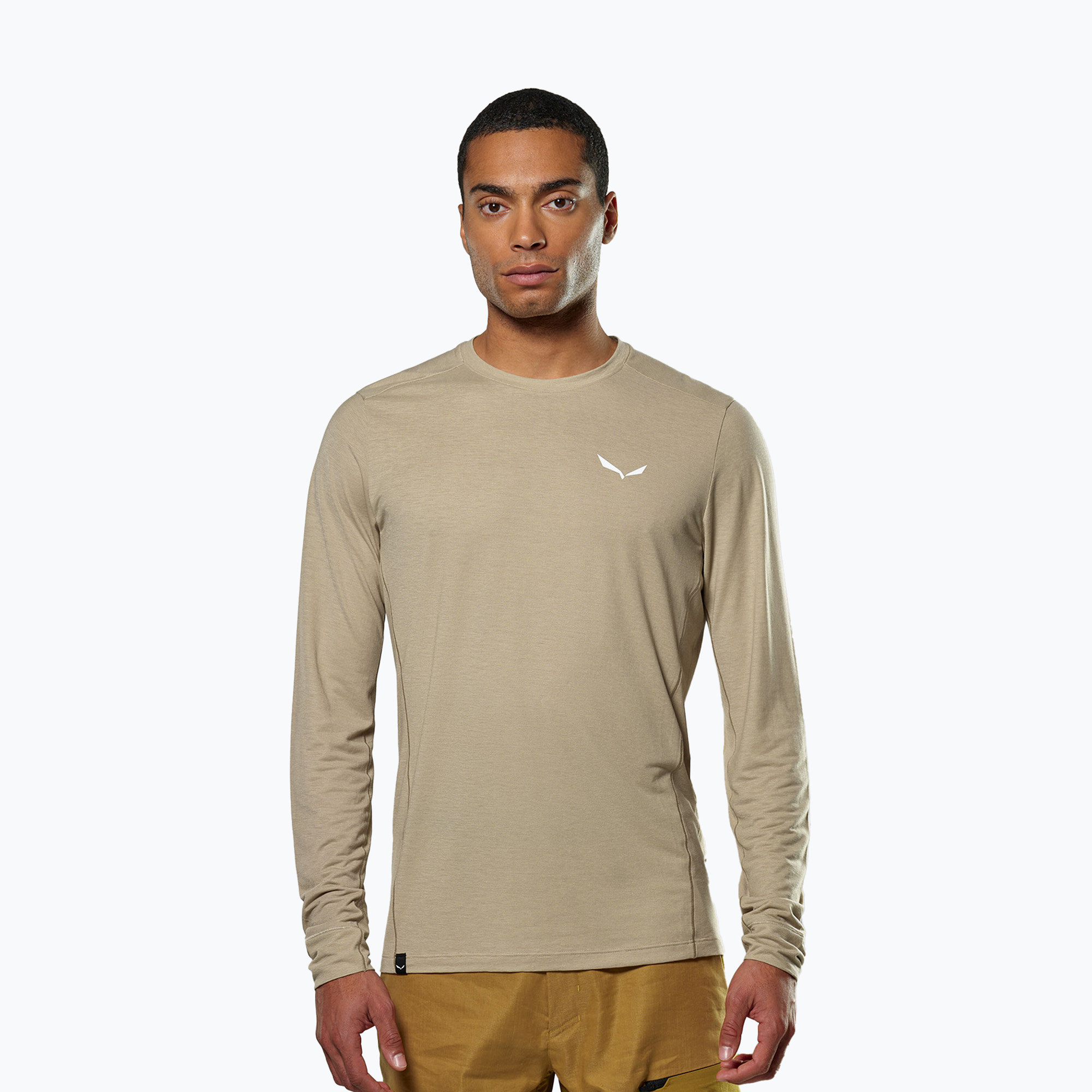 Men's Salewa Puez Dry quicksand trekking longsleeve