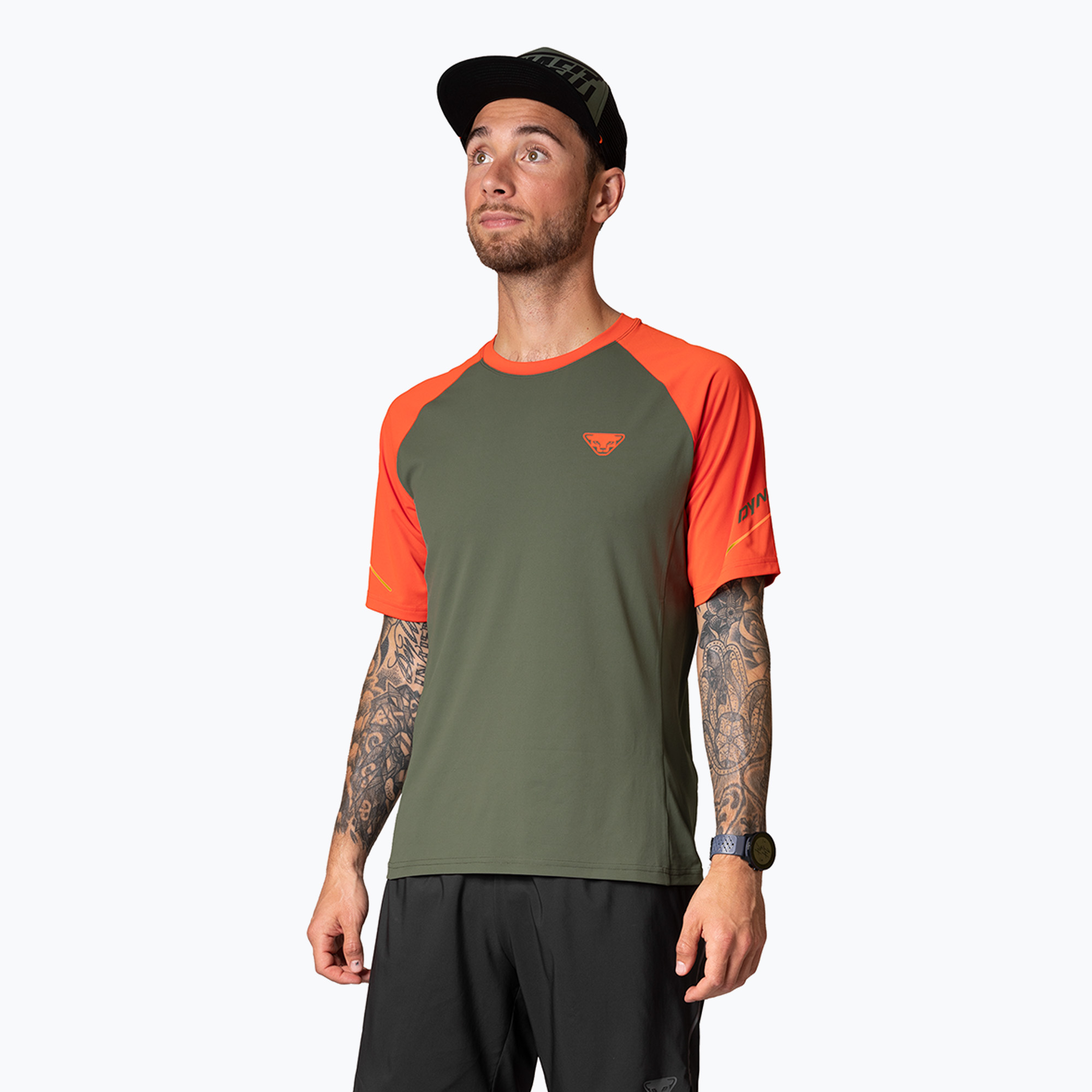 Men's DYNAFIT Alpine Pro thyme running shirt (S)