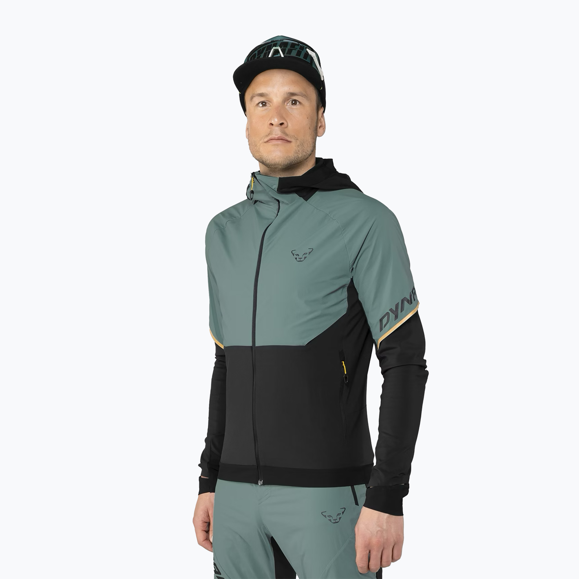 Men's DYNAFIT Alpine Hybrid atlantic running jacket (XL)