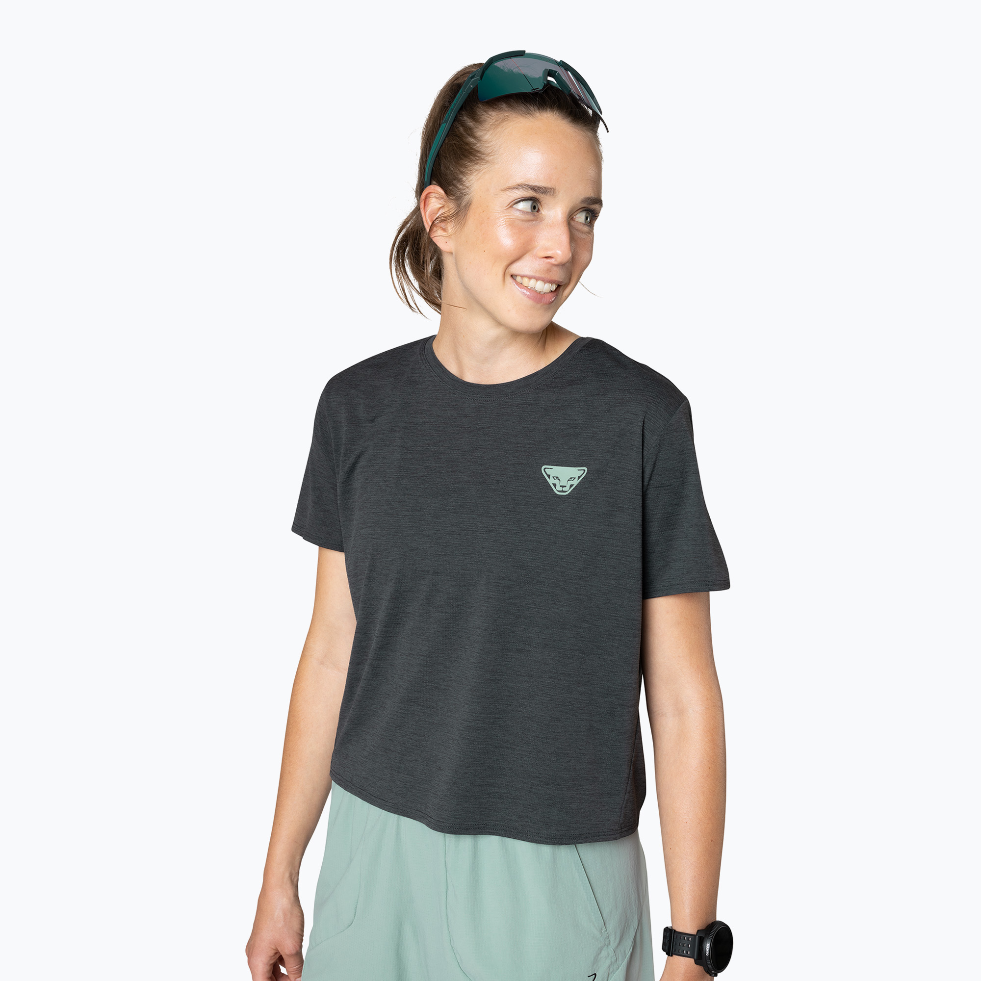 Women's DYNAFIT Trail running t-shirt black out (XS)