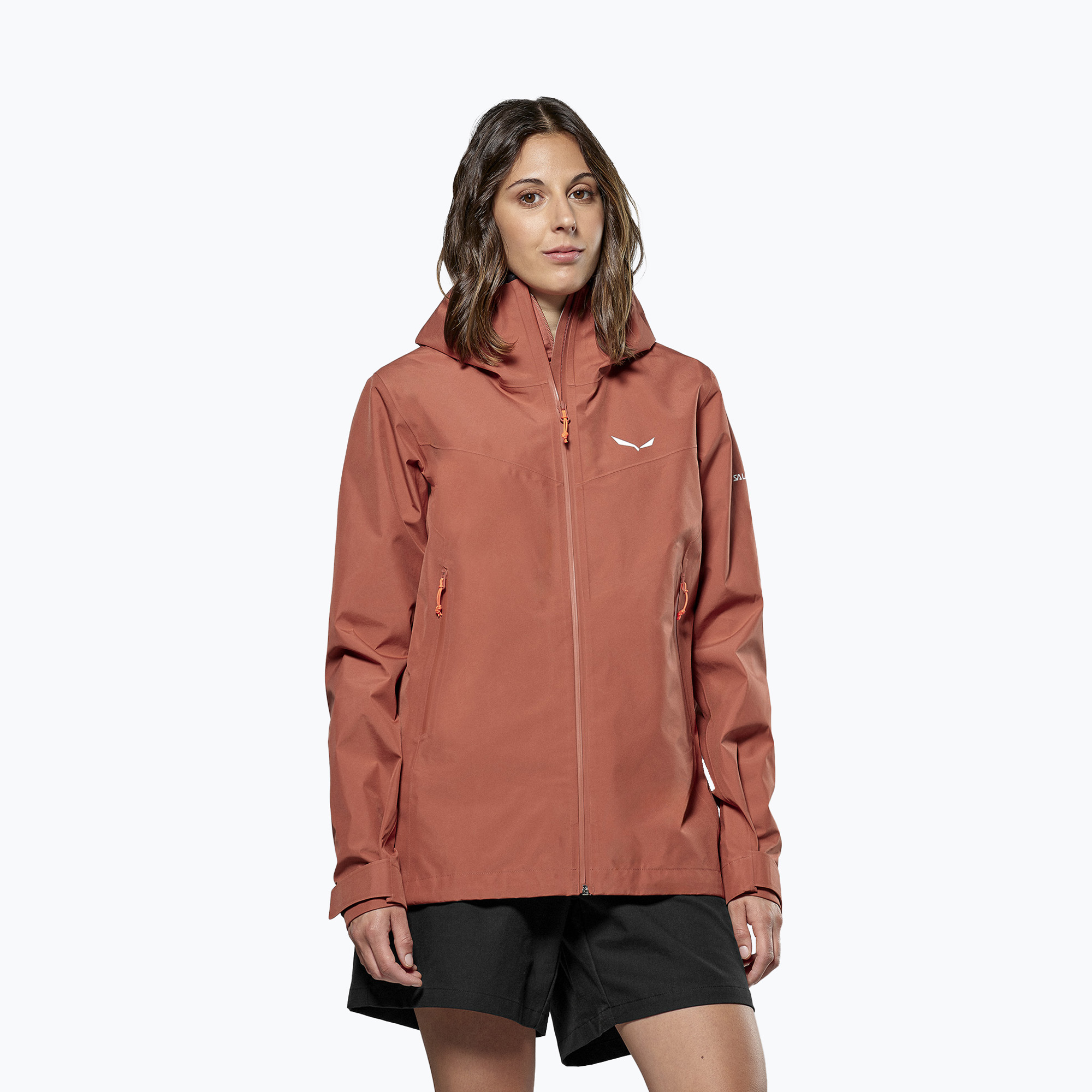 Salewa women's rain jacket Puez GTX 3L Epe etruscan red (44/38)