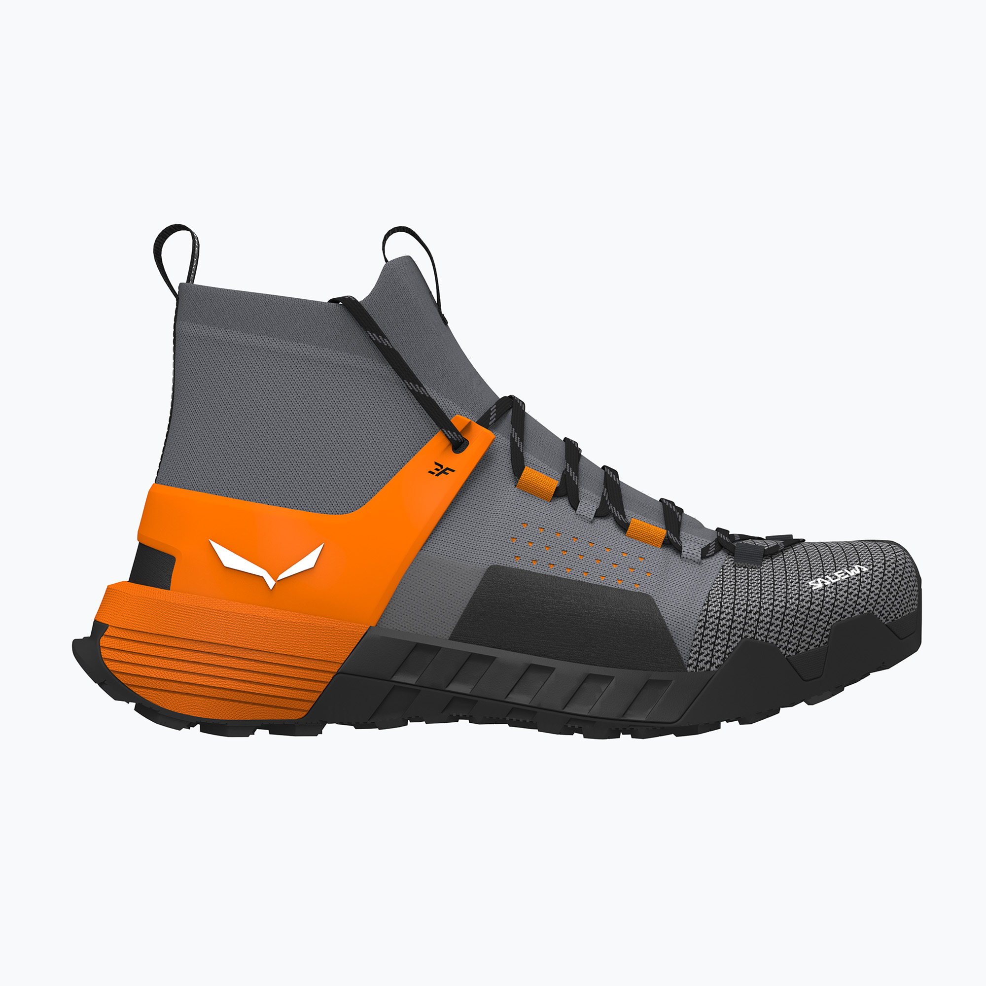 Salewa Wildfire Nxt Knit alloy / tumeric men's approach shoe (43 EU)