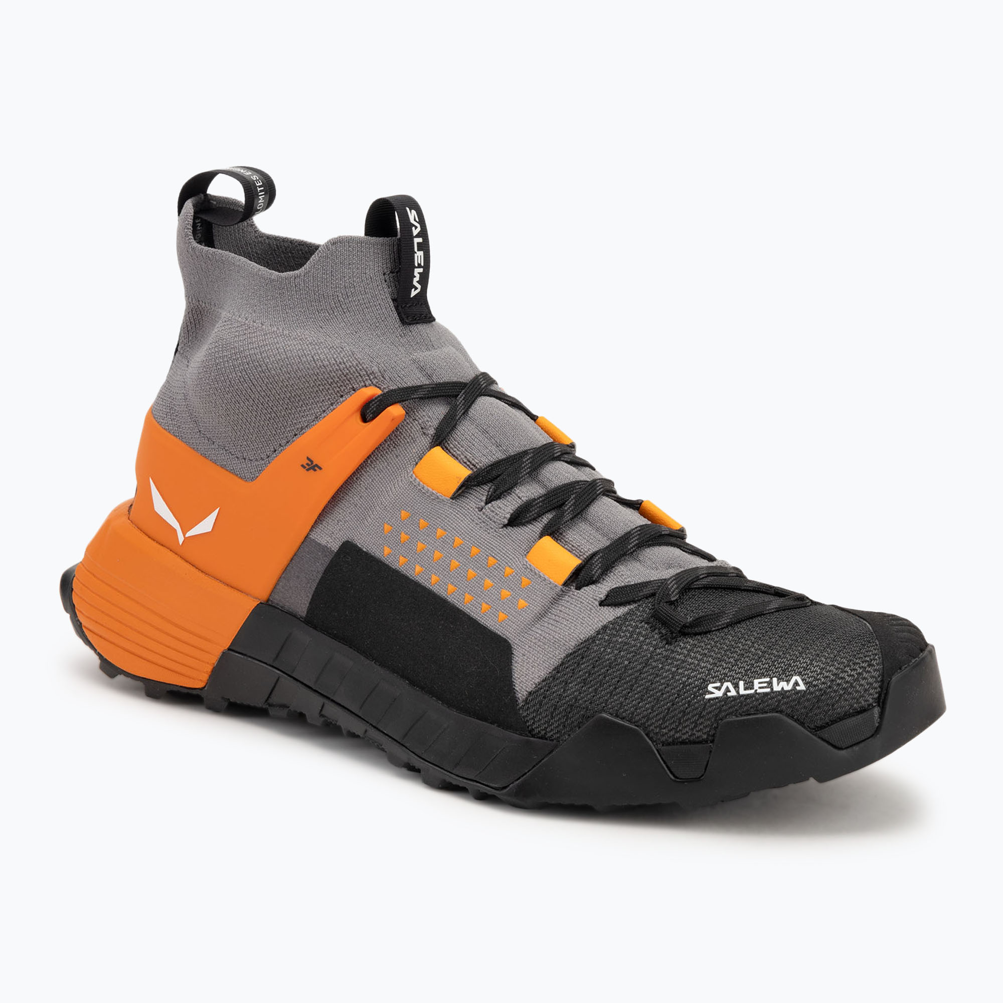 Salewa Wildfire Nxt Knit alloy / tumeric men's approach shoe (43 EU)