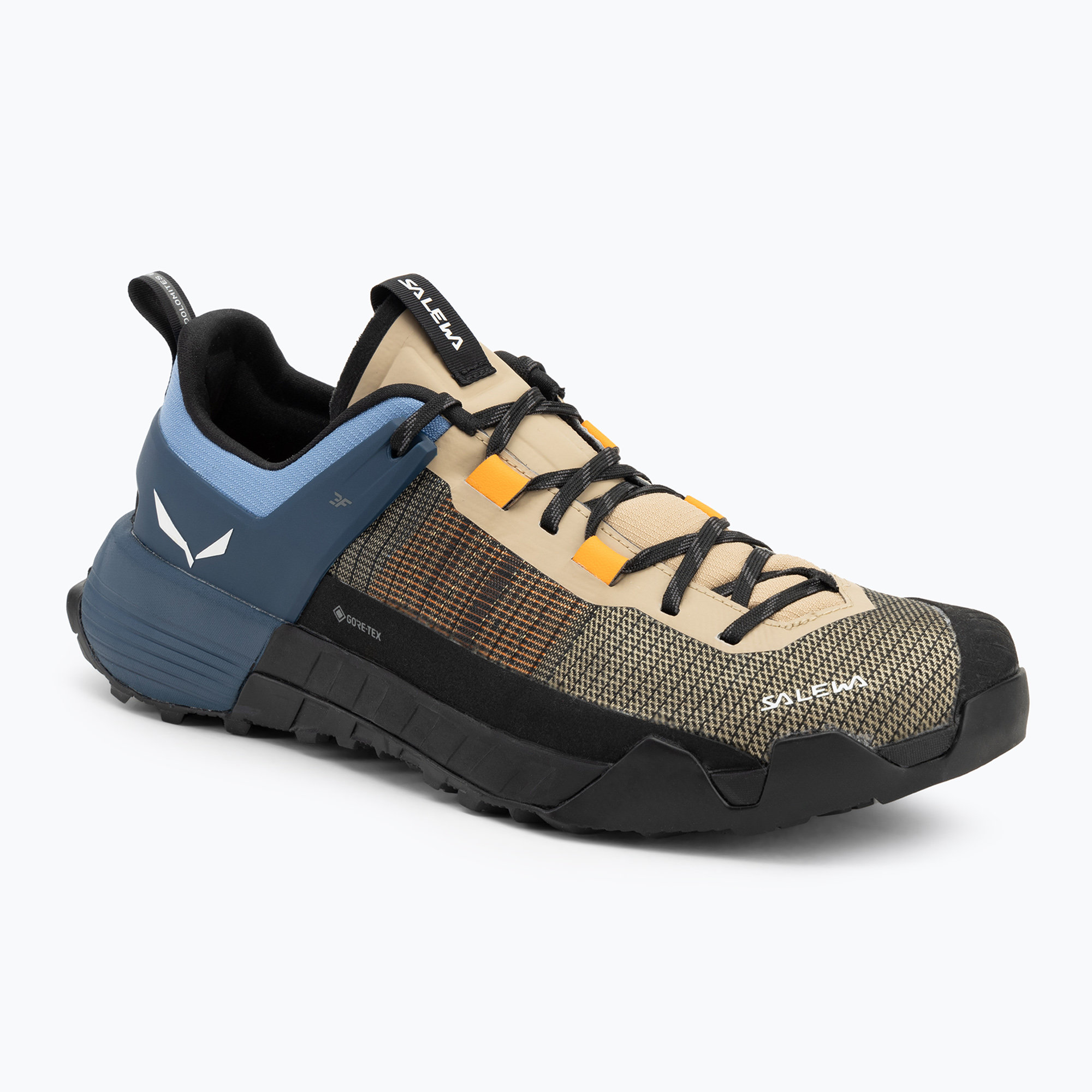 Salewa Wildfire Nxt GTX quicksand / dark denim men's approach shoes (42 EU)