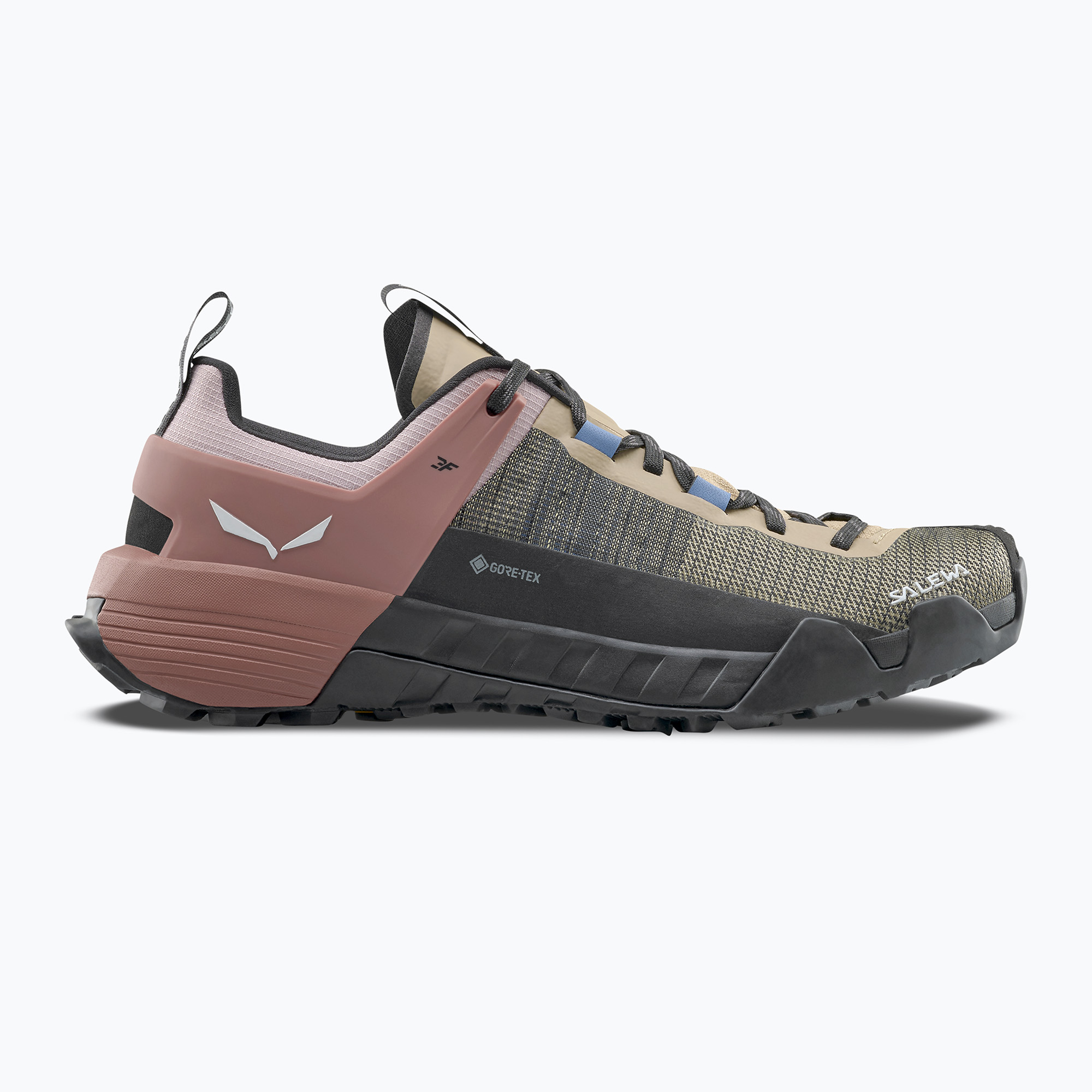 Salewa Wildfire Nxt GTX quicksand / ertuscan red women's approach shoes (38.5 EU)