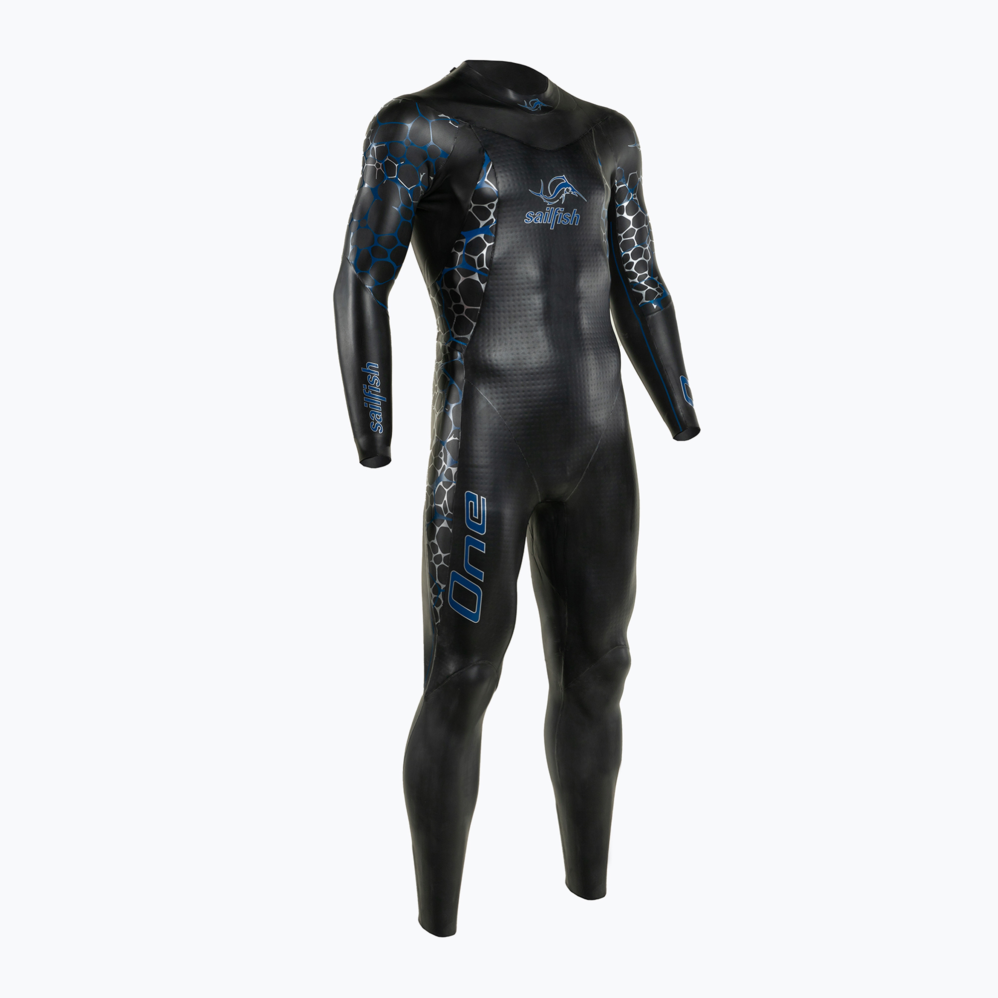 Men's triathlon wetsuit sailfish One 7 black (S)