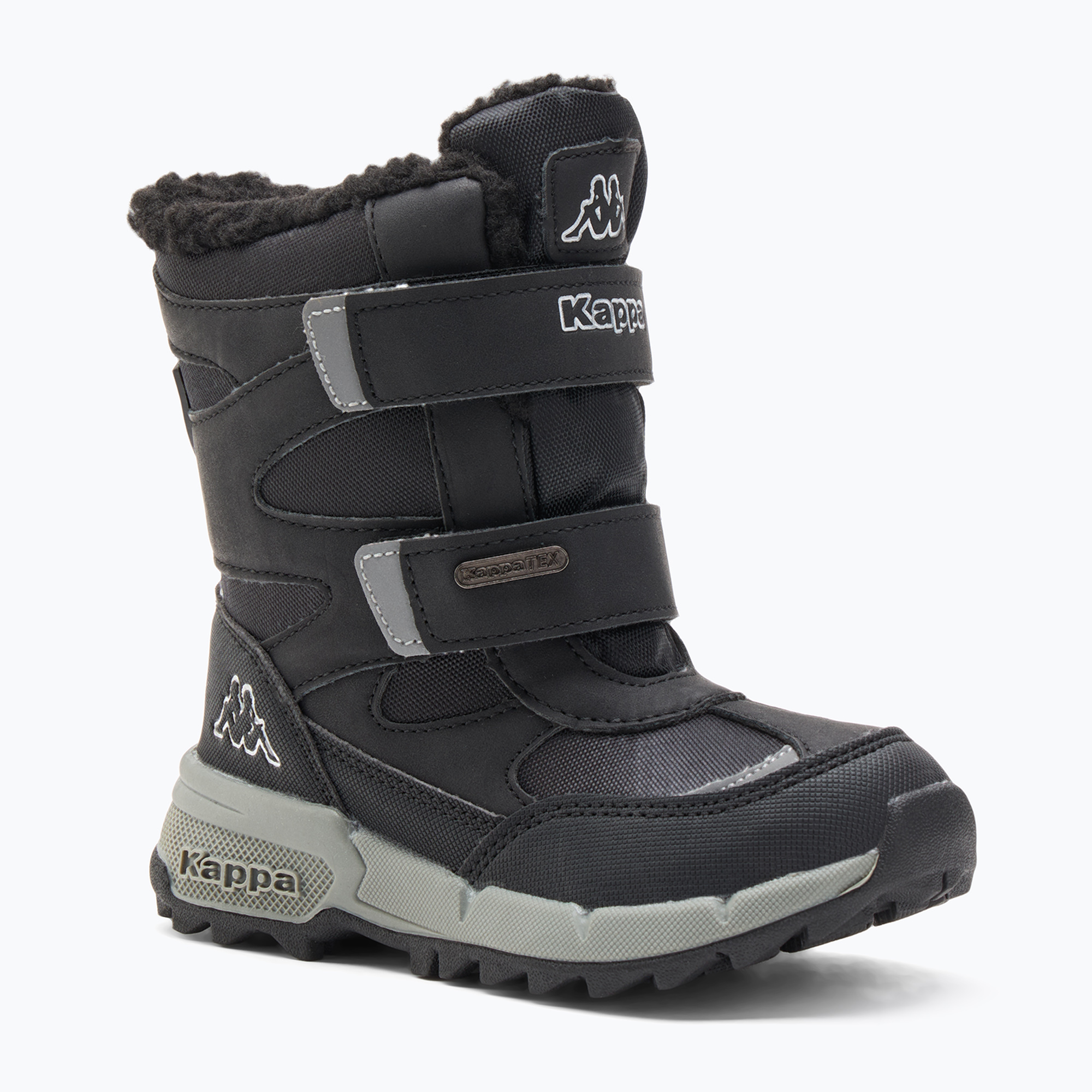 Kappa Cekis Tex black/silver children's snow boots (26 EU)