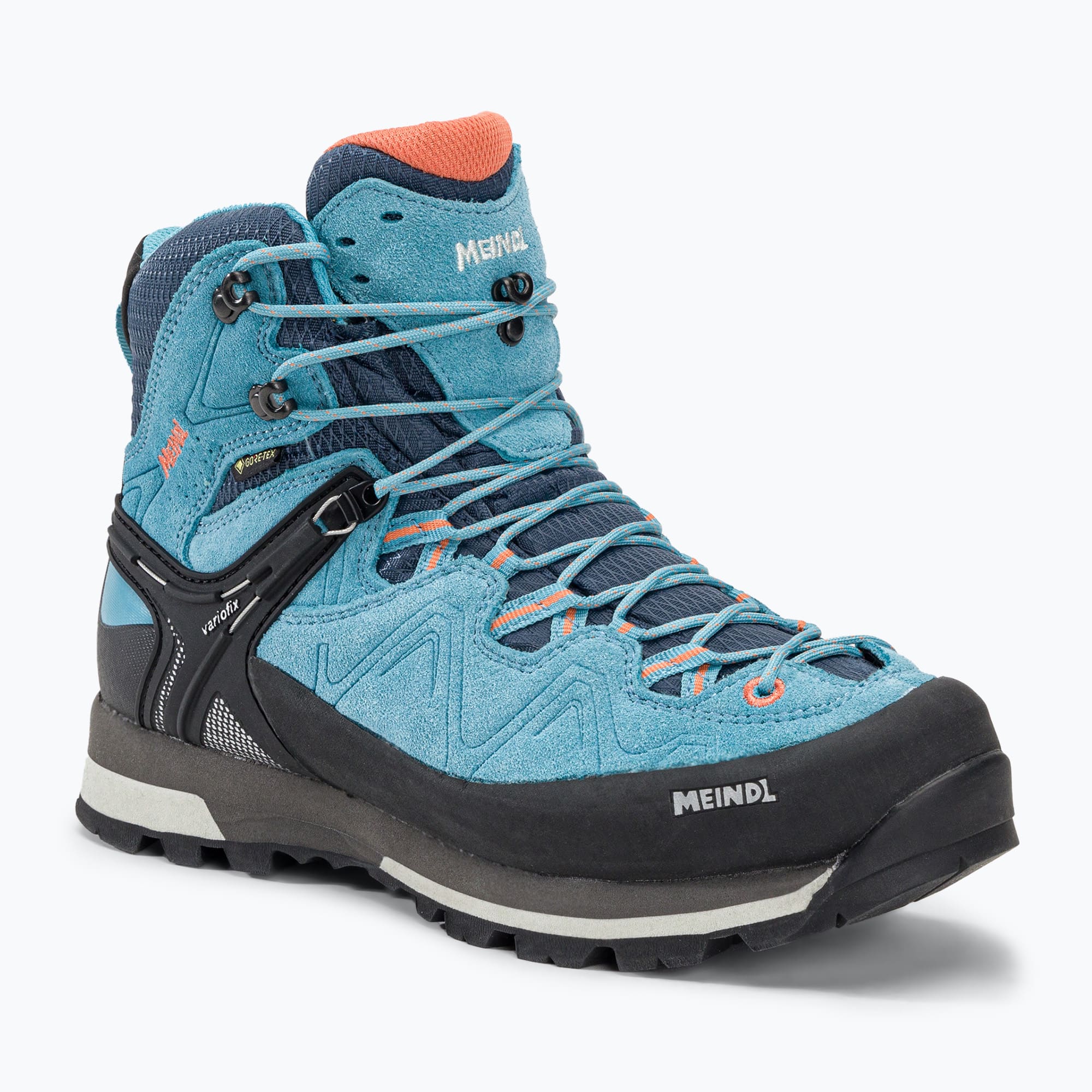 Women's trekking boots Meindl Tonale Lady GTX blue-orange 3843/18 (37.5 (4.5 UK))