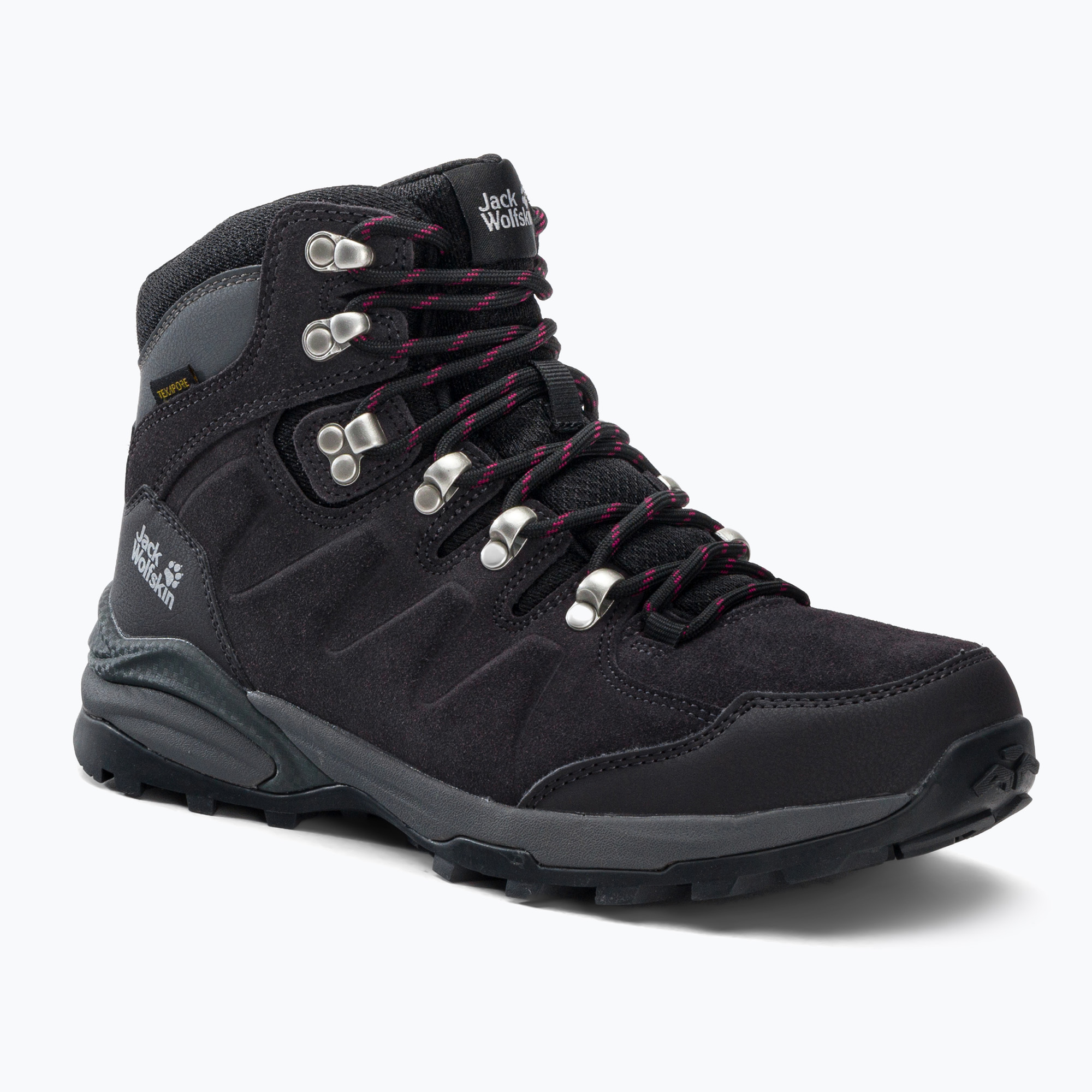 Jack Wolfskin women's trekking boots Refugio Texapore Mid grey 4050871 (37 EU)