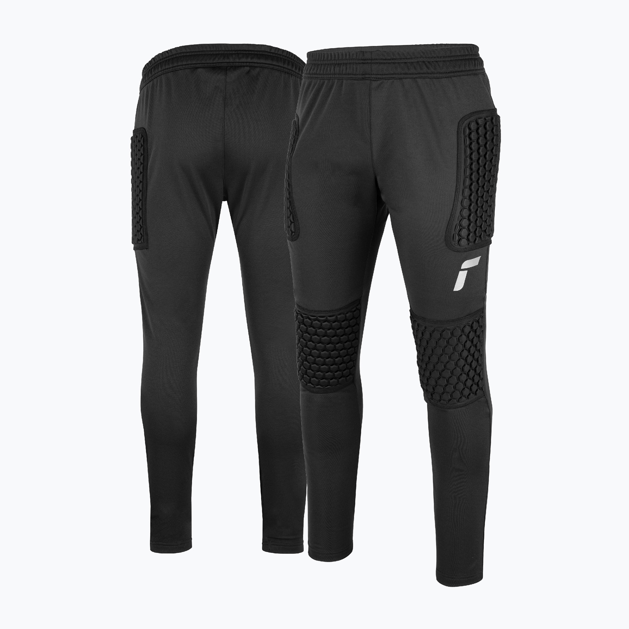 Reusch Contest II Advance football trousers with protectors black 5116215-7702 (M)
