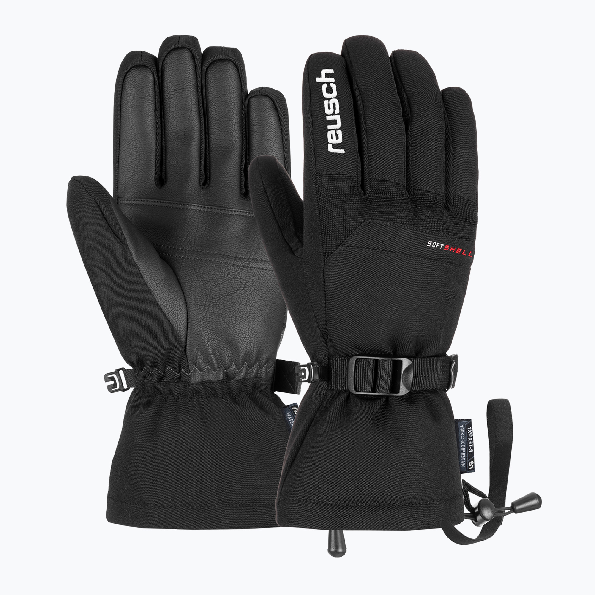 Reusch Outset R-Tex XT black/white ski gloves (8.5)