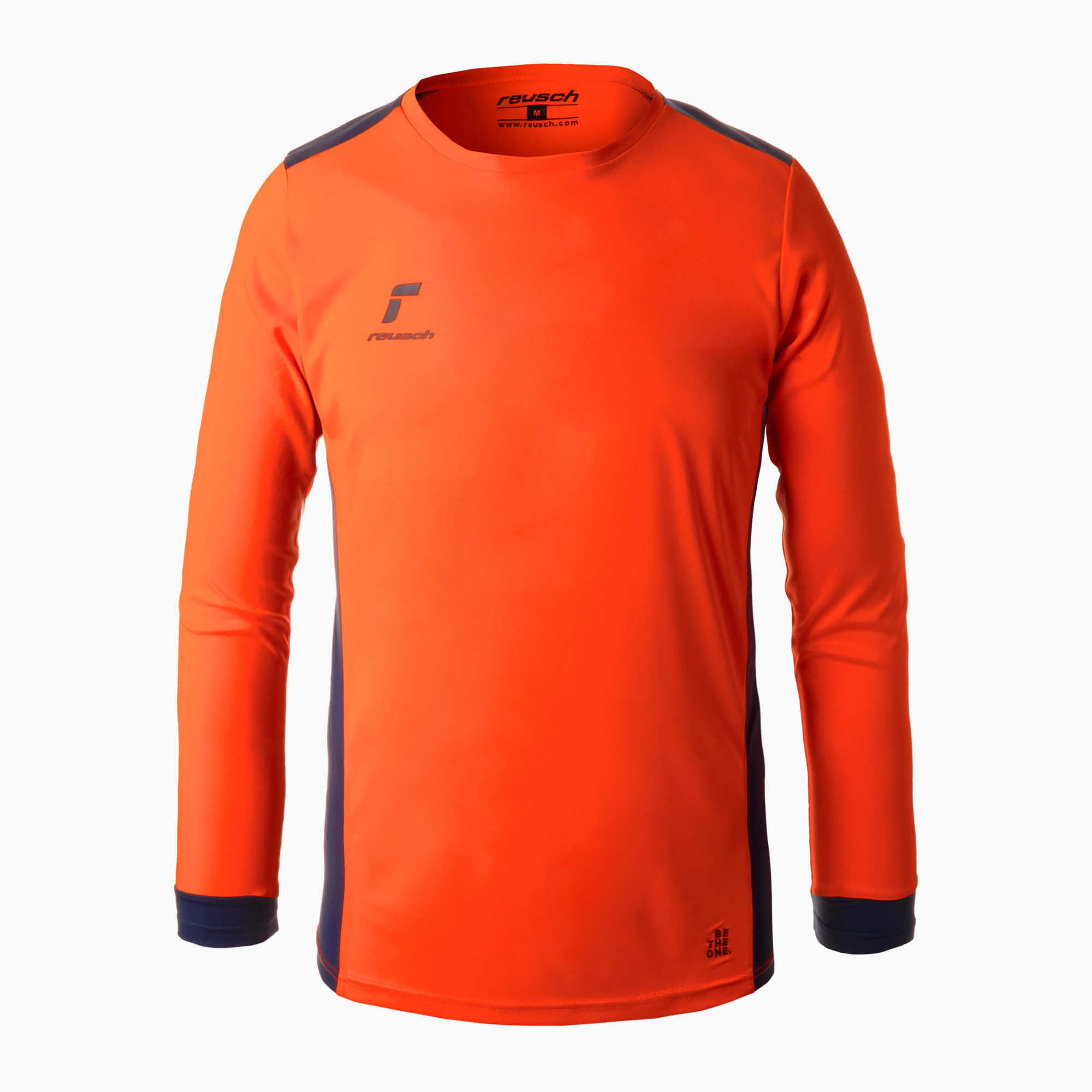 Goalkeeper's longsleeve Reusch Match Longsleeve Padded Junior shocking orange/blue (L)