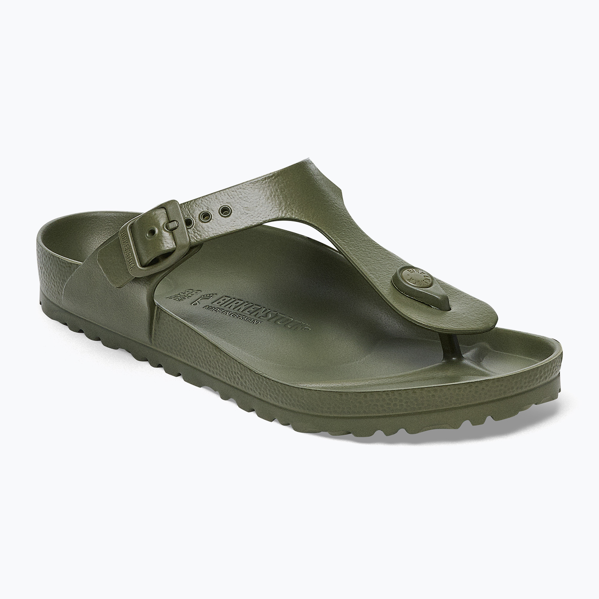 BIRKENSTOCK Gizeh EVA Regular khaki flip flops (44 EU)