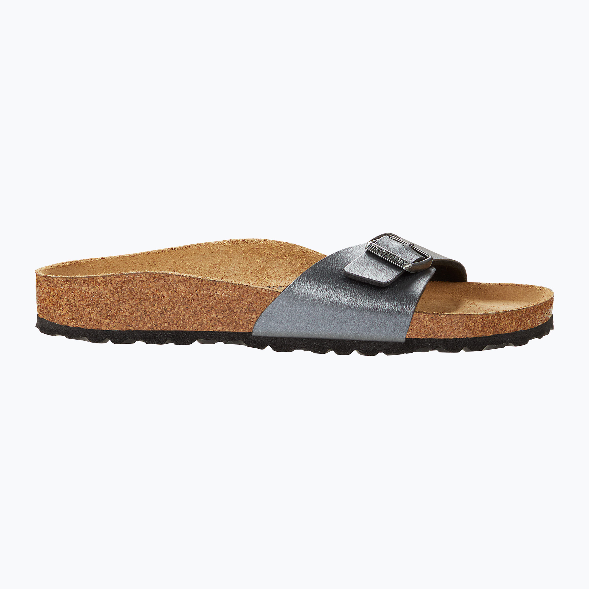 BIRKENSTOCK Madrid BF Narrow metallic black flip-flops (36 EU)