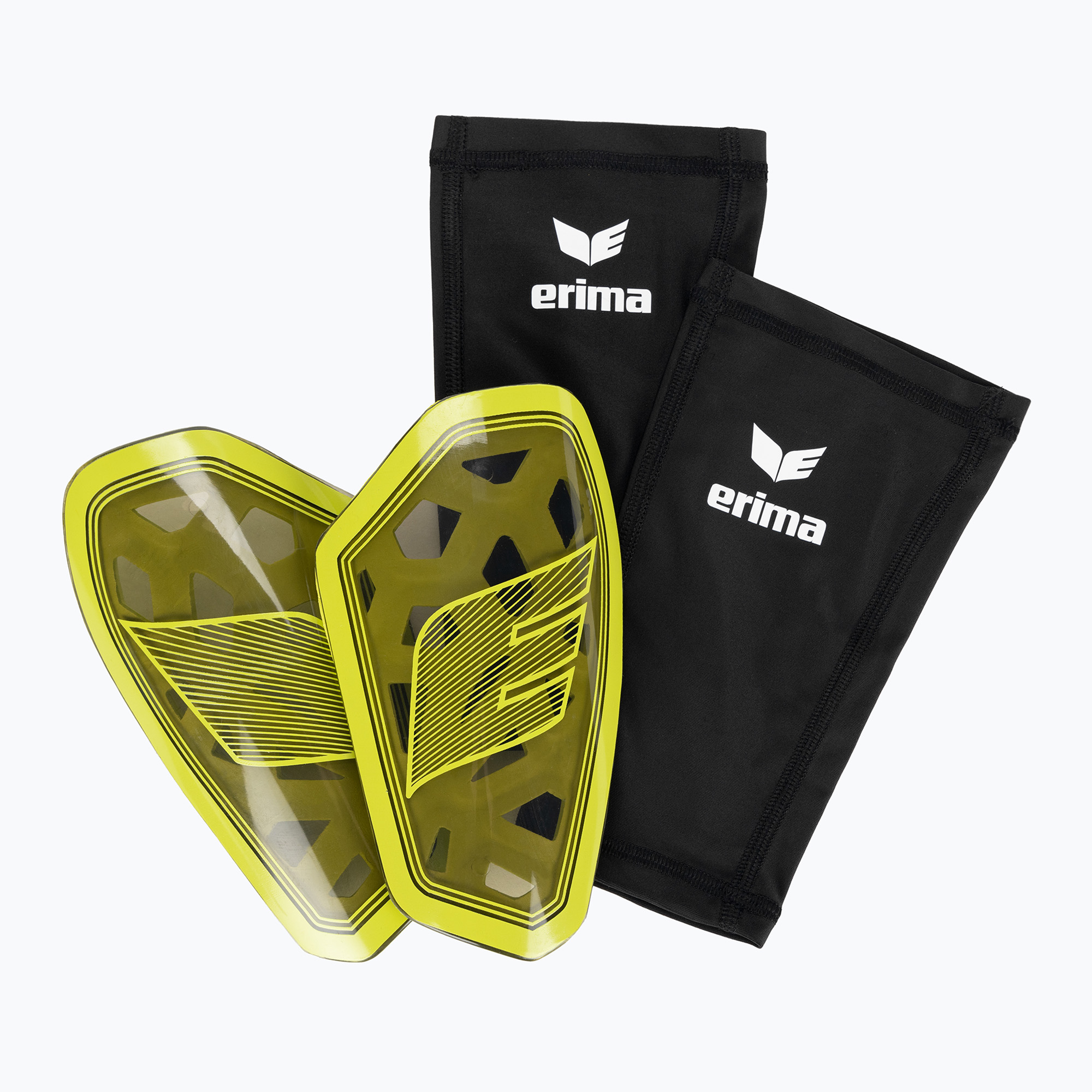 ERIMA Flex Guard shin guards lime/black (XS)