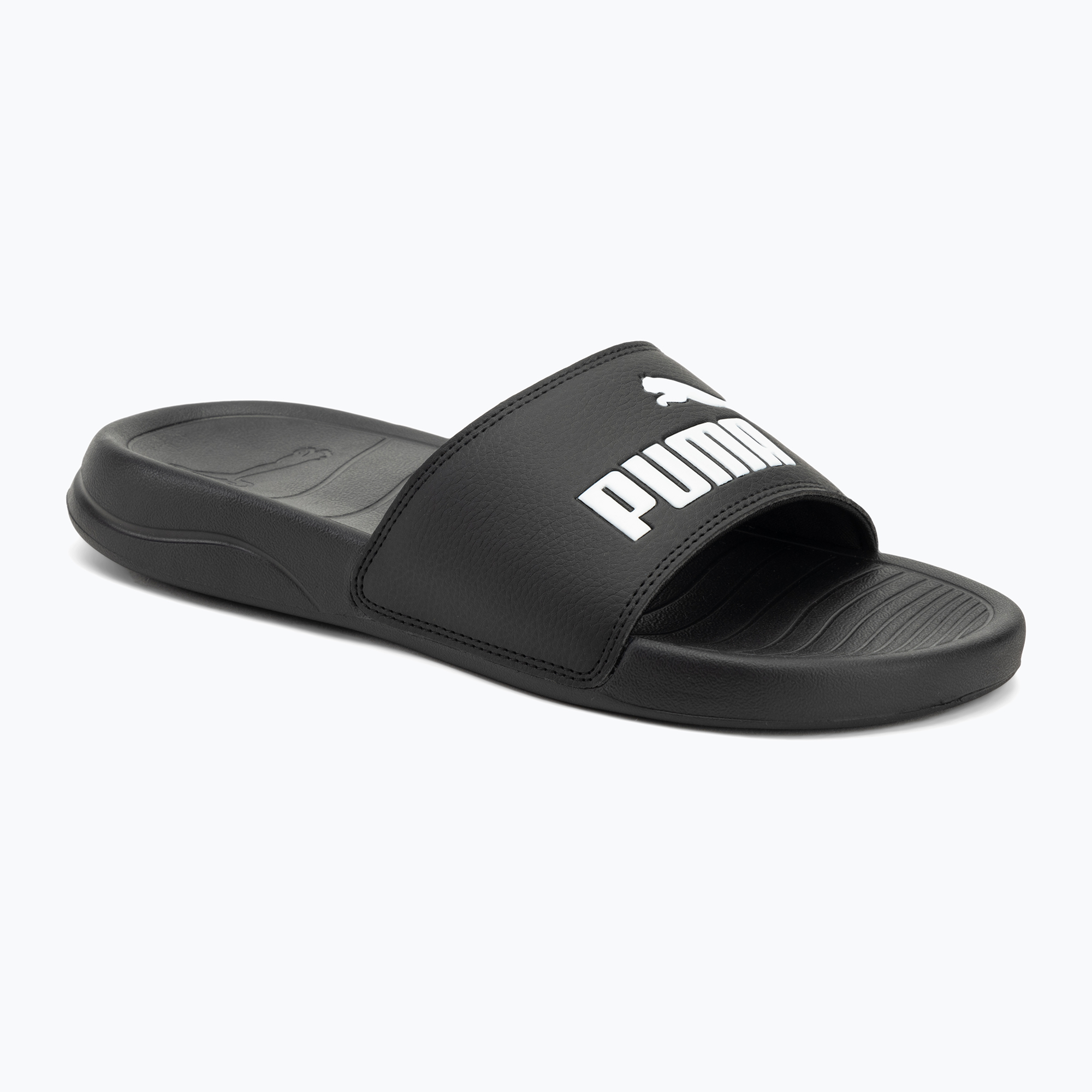 Women's slides PUMA Popcat 20 puma black/puma black/puma white (35.5 EU)