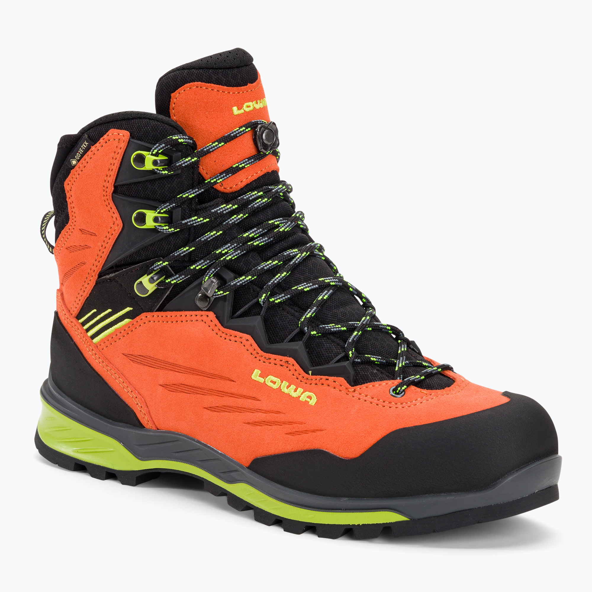 LOWA Cadin II GTX Mid flame/limone shoes (44.5 EU)