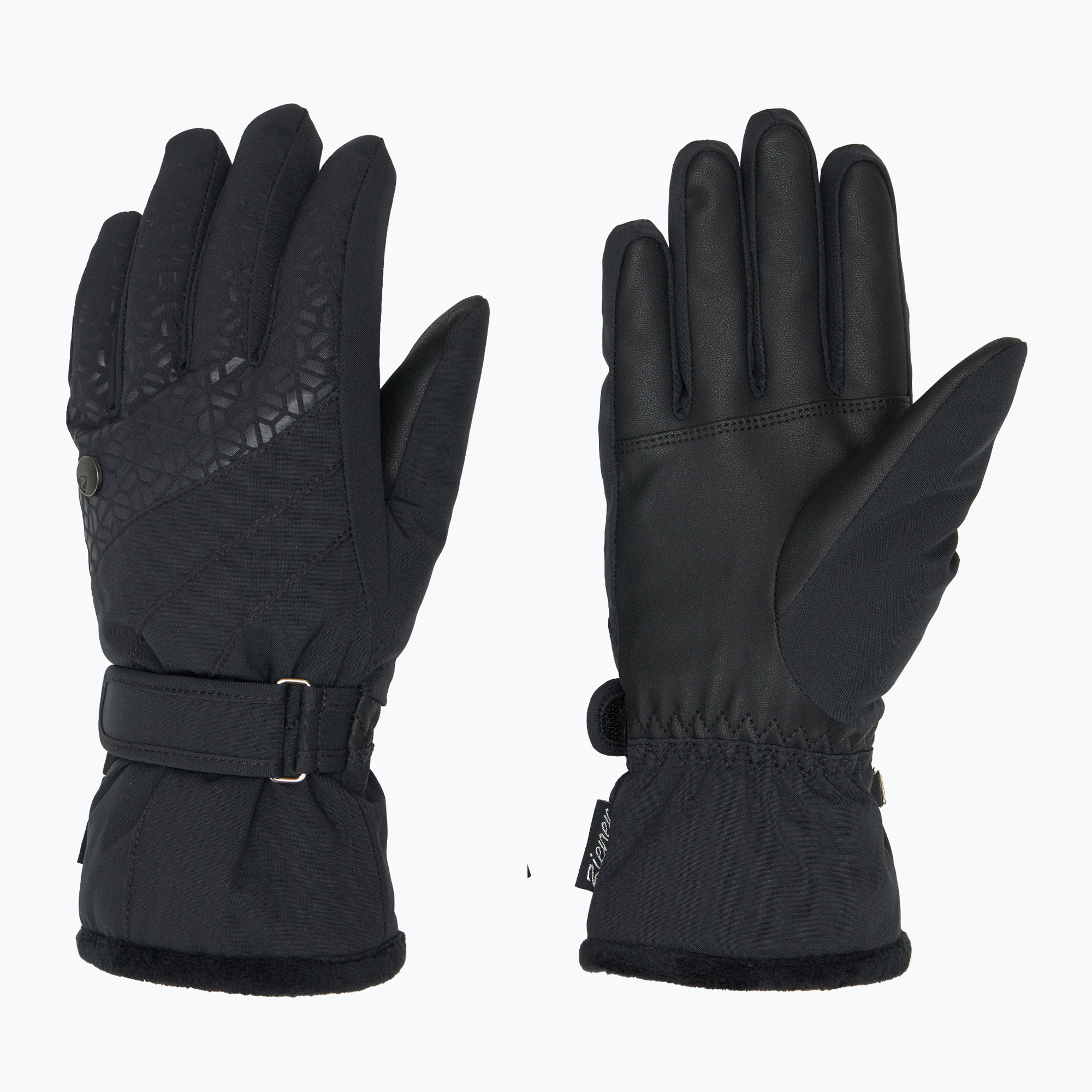 Women's Ski Gloves ZIENER Kasa black